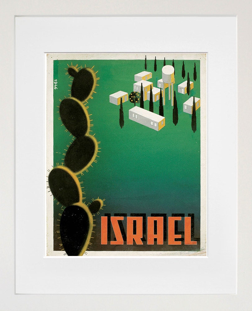 Israel Art Vintage Travel Poster Print Home Wall Decor (XR385)