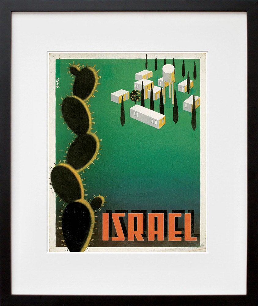 Israel Art Vintage Travel Poster Print Home Wall Decor (XR385)