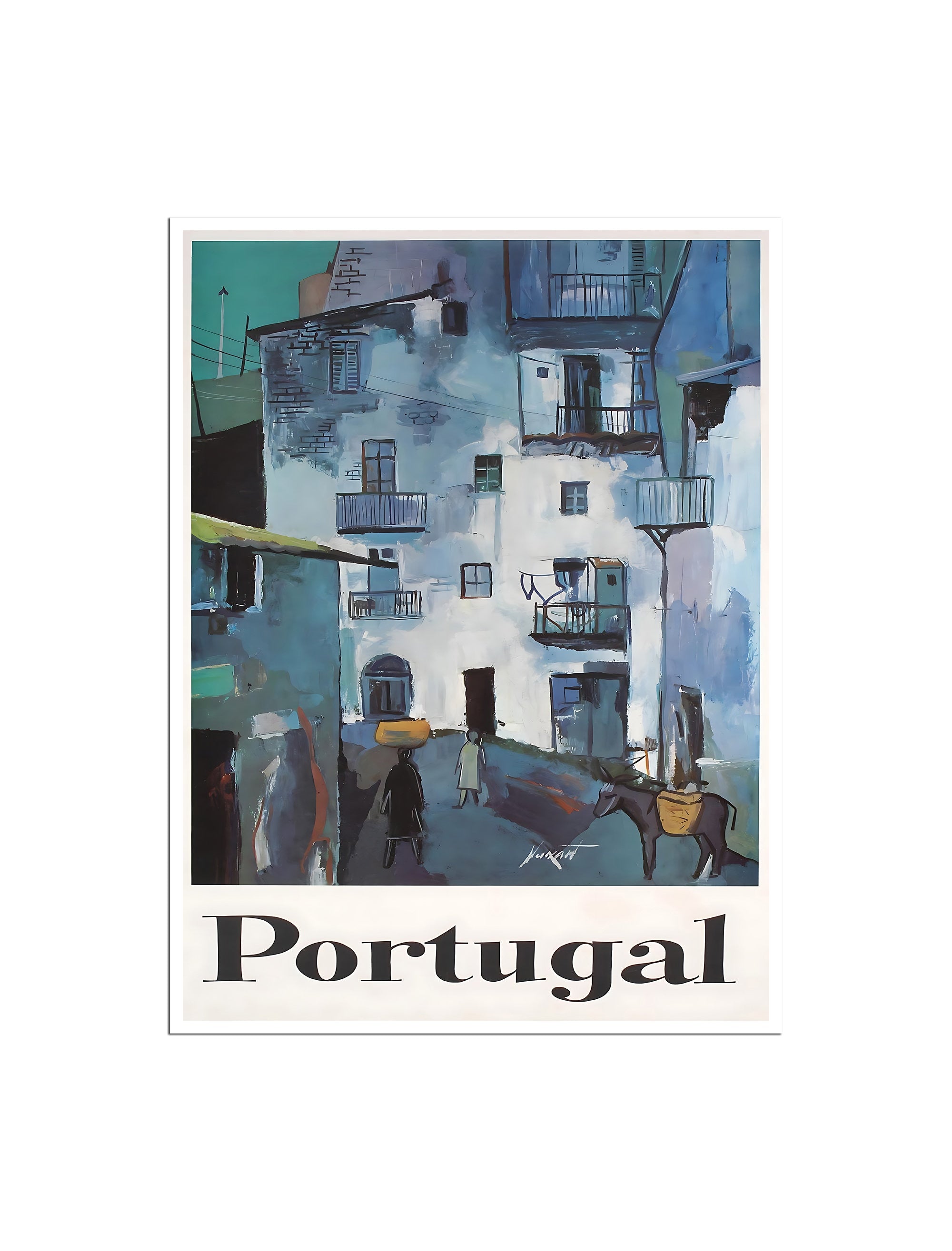 Portugal Travel Poster Vintage Portuguese Art Print (XR4732)