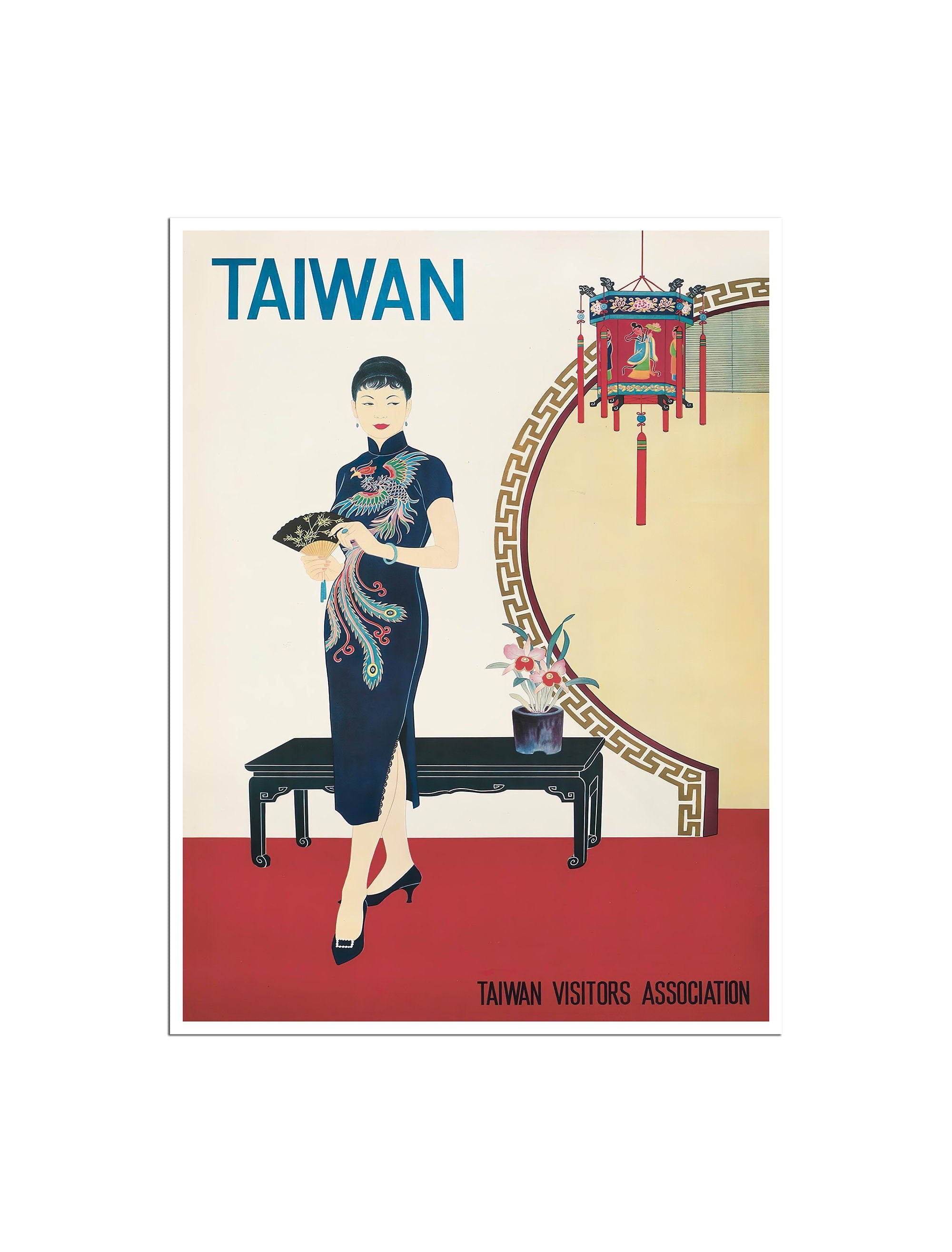 Taiwan Travel Poster Taiwanese Gift Vintage Tourism Art Print (XR4826)