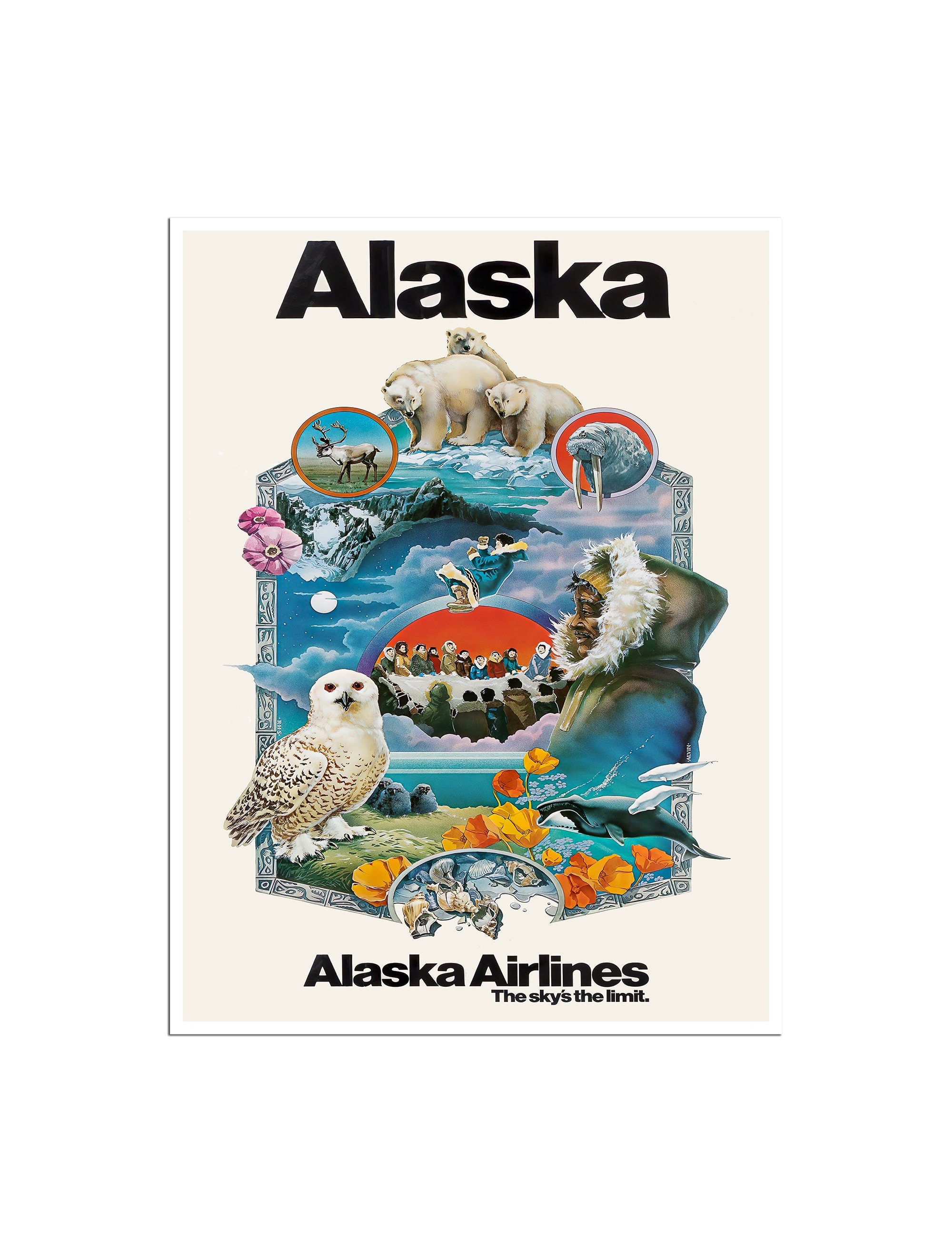 Alaska Airlines Poster