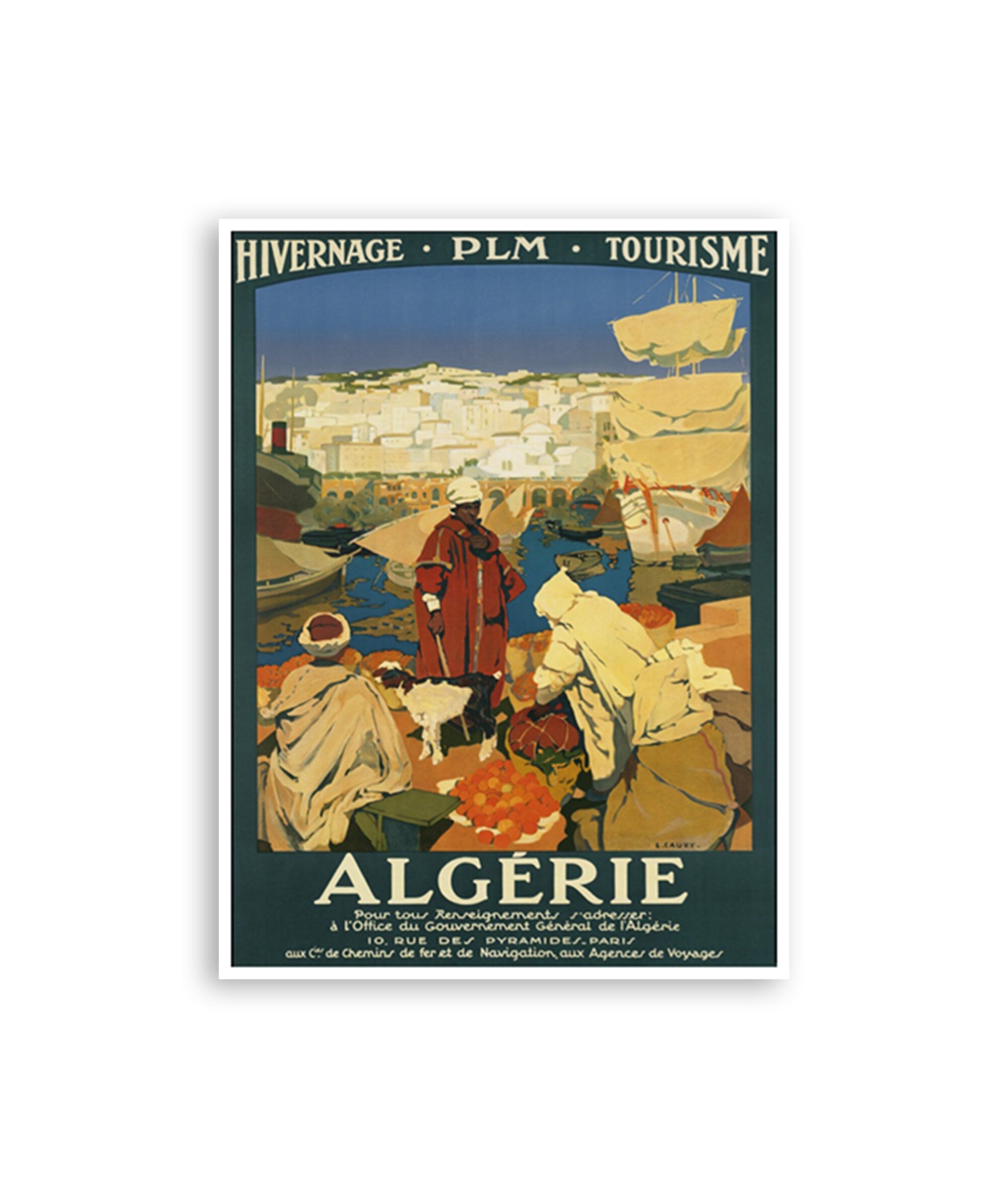 Algeria Travel Poster