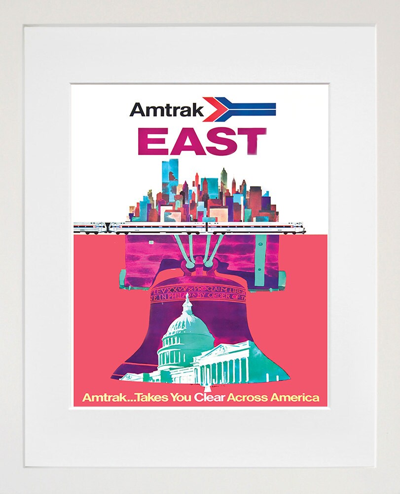 Amtrak Travel Poster