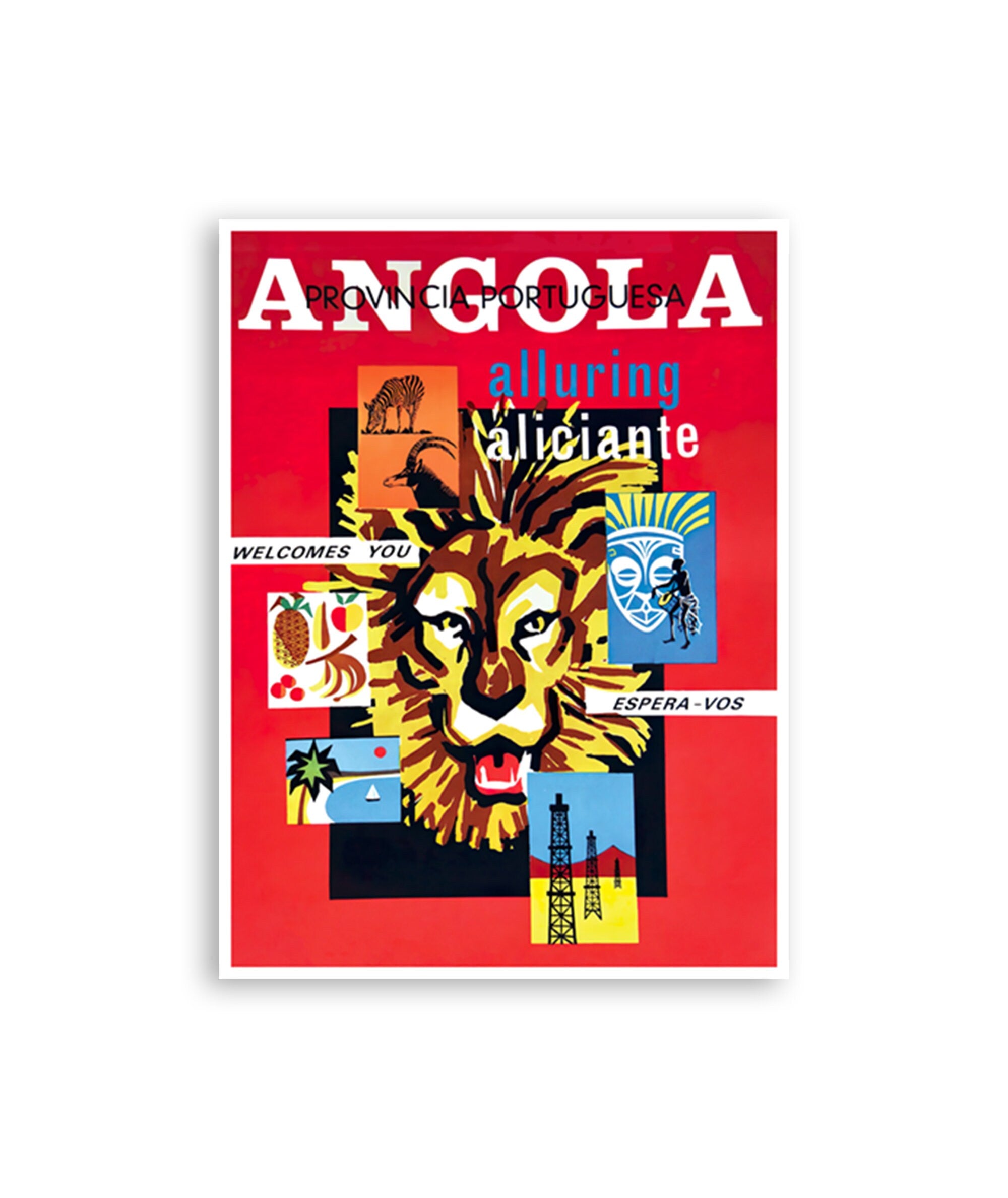 Angola Travel Poster