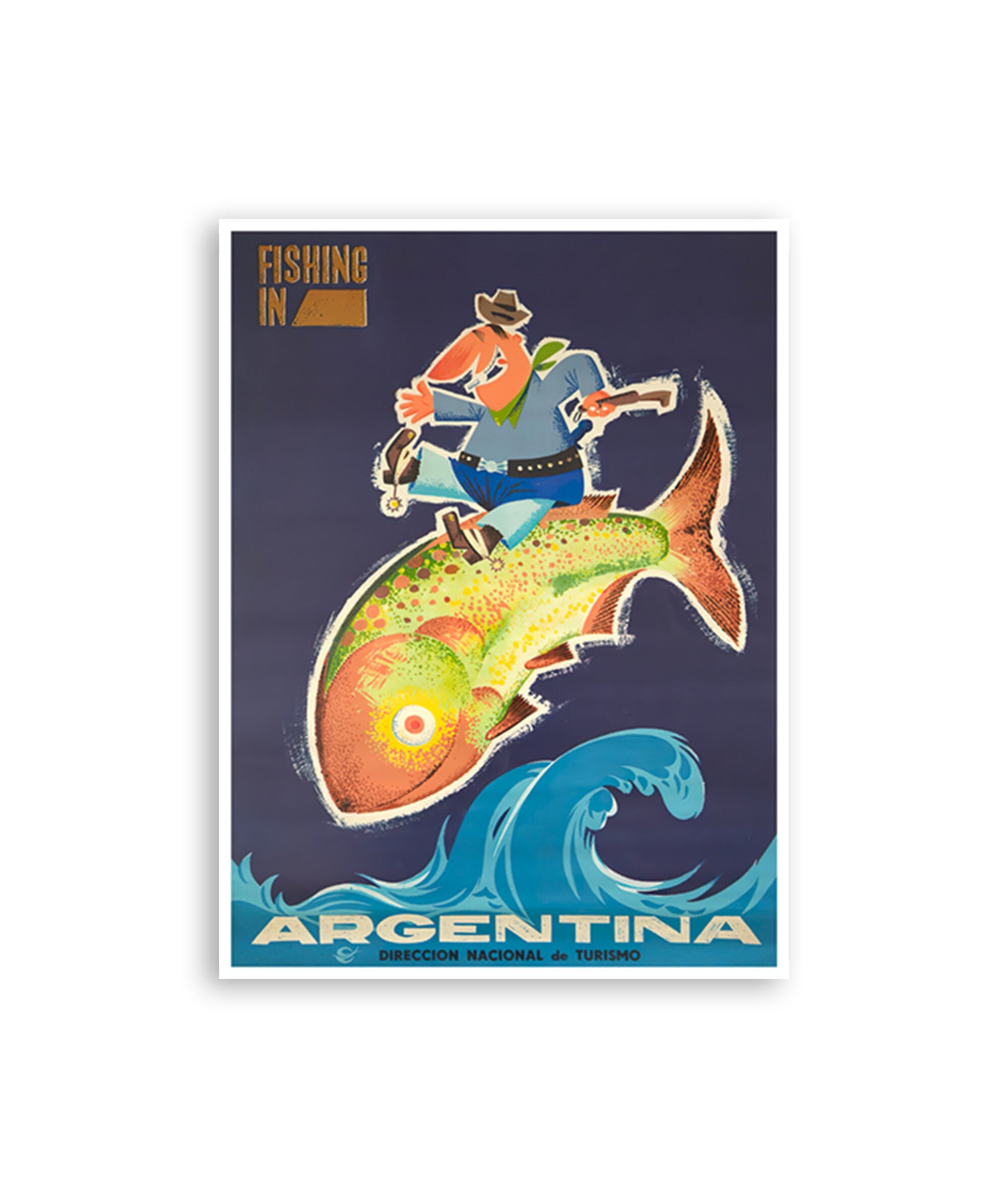 Argentina Travel Poster