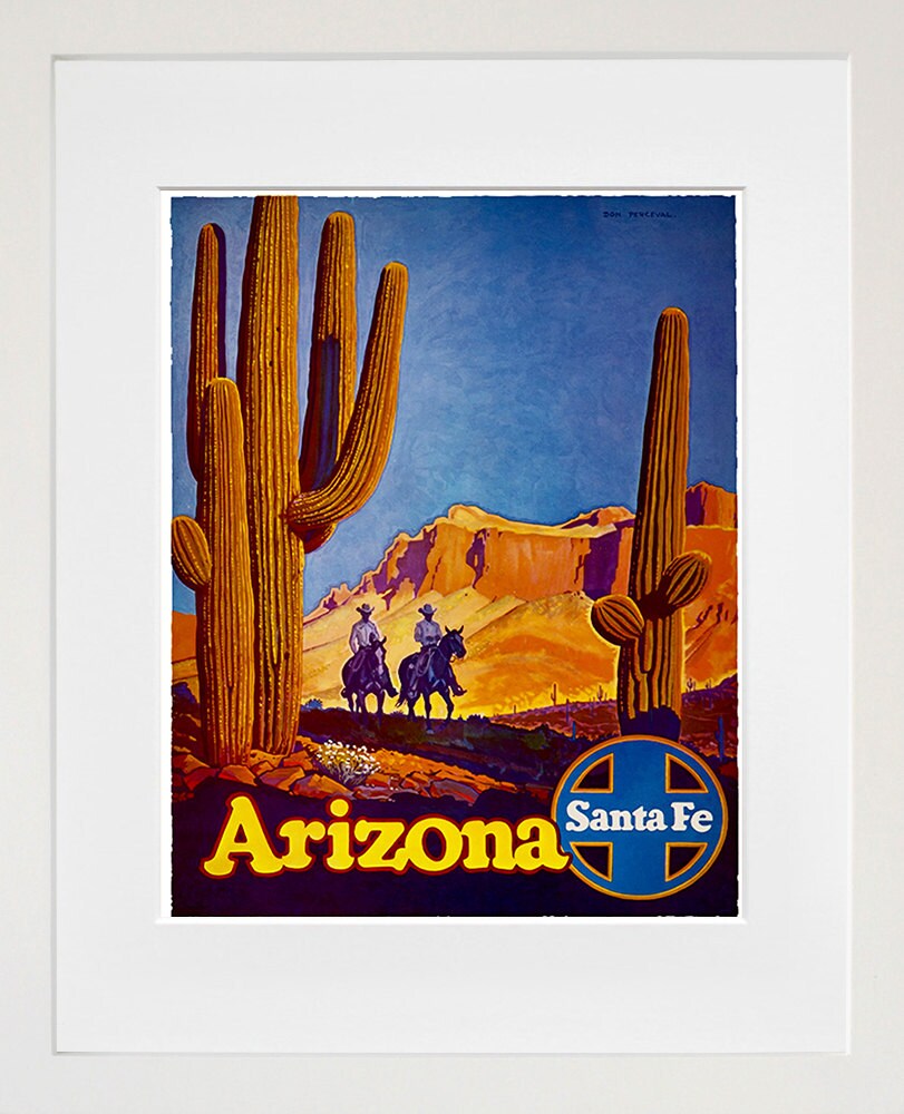 Arizona Santa Fe Poster
