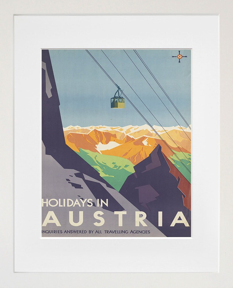 Austria Travel Posters