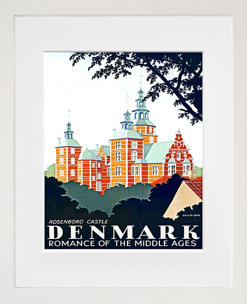 Travel Poster Denmark