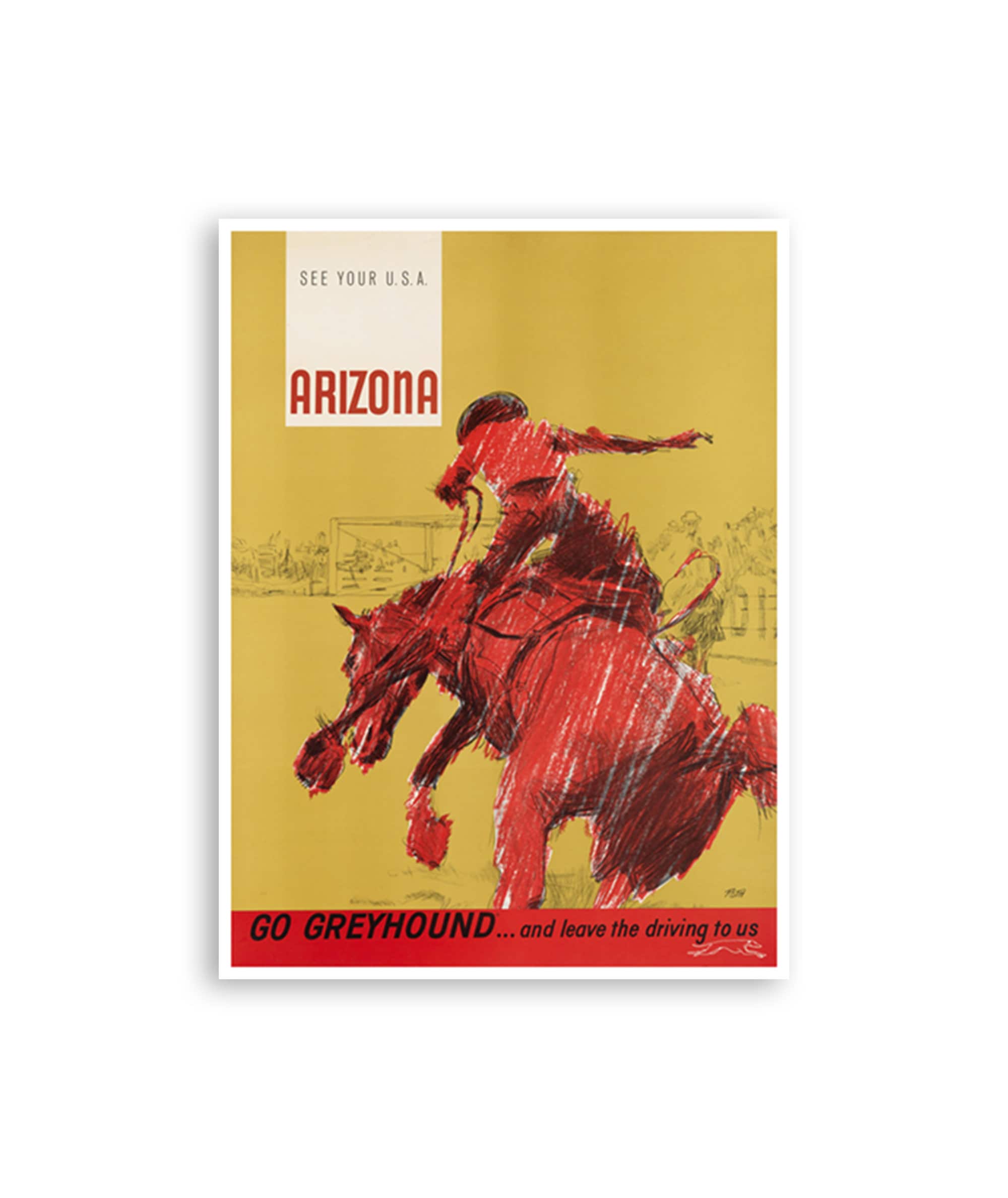 Arizona Rodeo Poster
