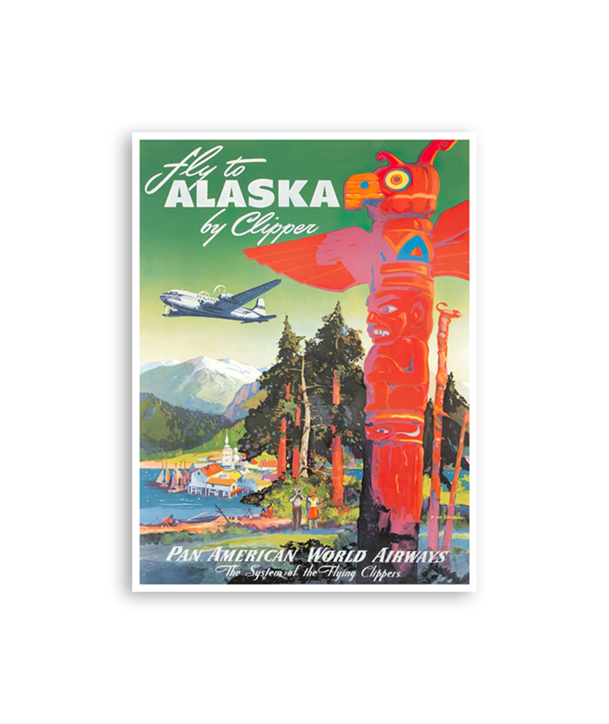Travel Poster Alaska