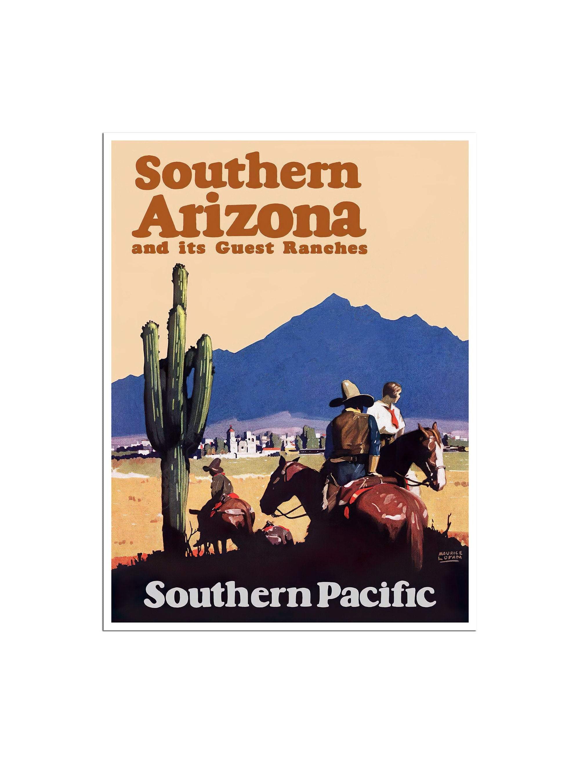 Southern Pacific Arizona Poster