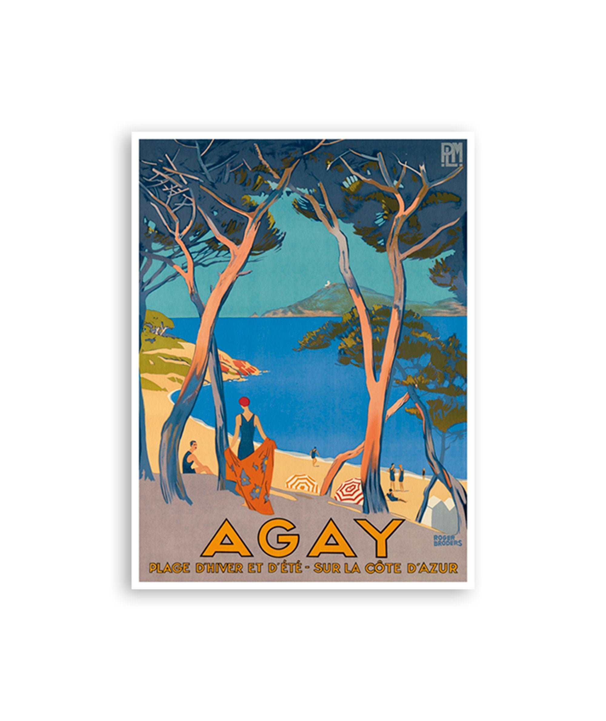 Agay France Travel Poster