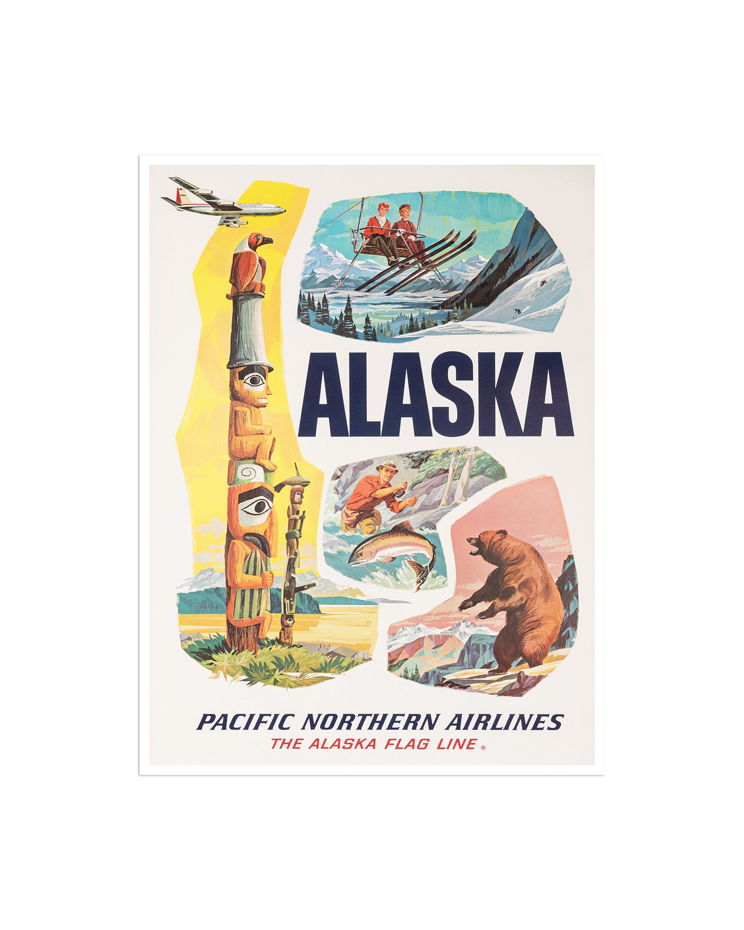 Alaska Travel Poster