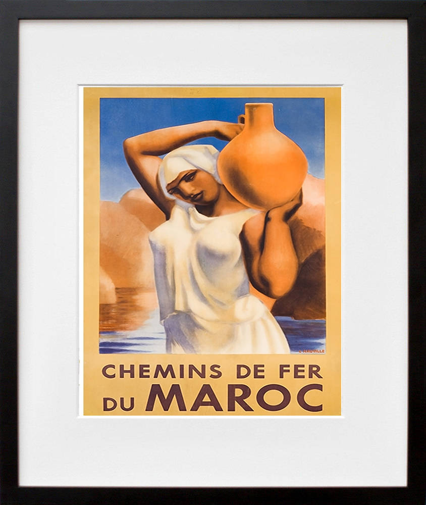 Morocco Gift Art Travel Poster Print Moroccan Wall Decor (XR1451)