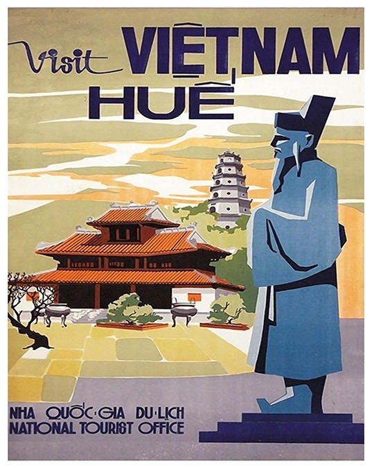 Vietnam Gift Art Sign Wall Decor Travel Poster Print (XR1446)