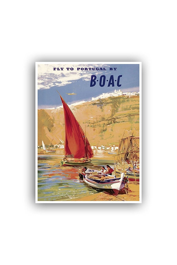 Portugal Art Print Travel Poster Retro Home Decor (XR1123)
