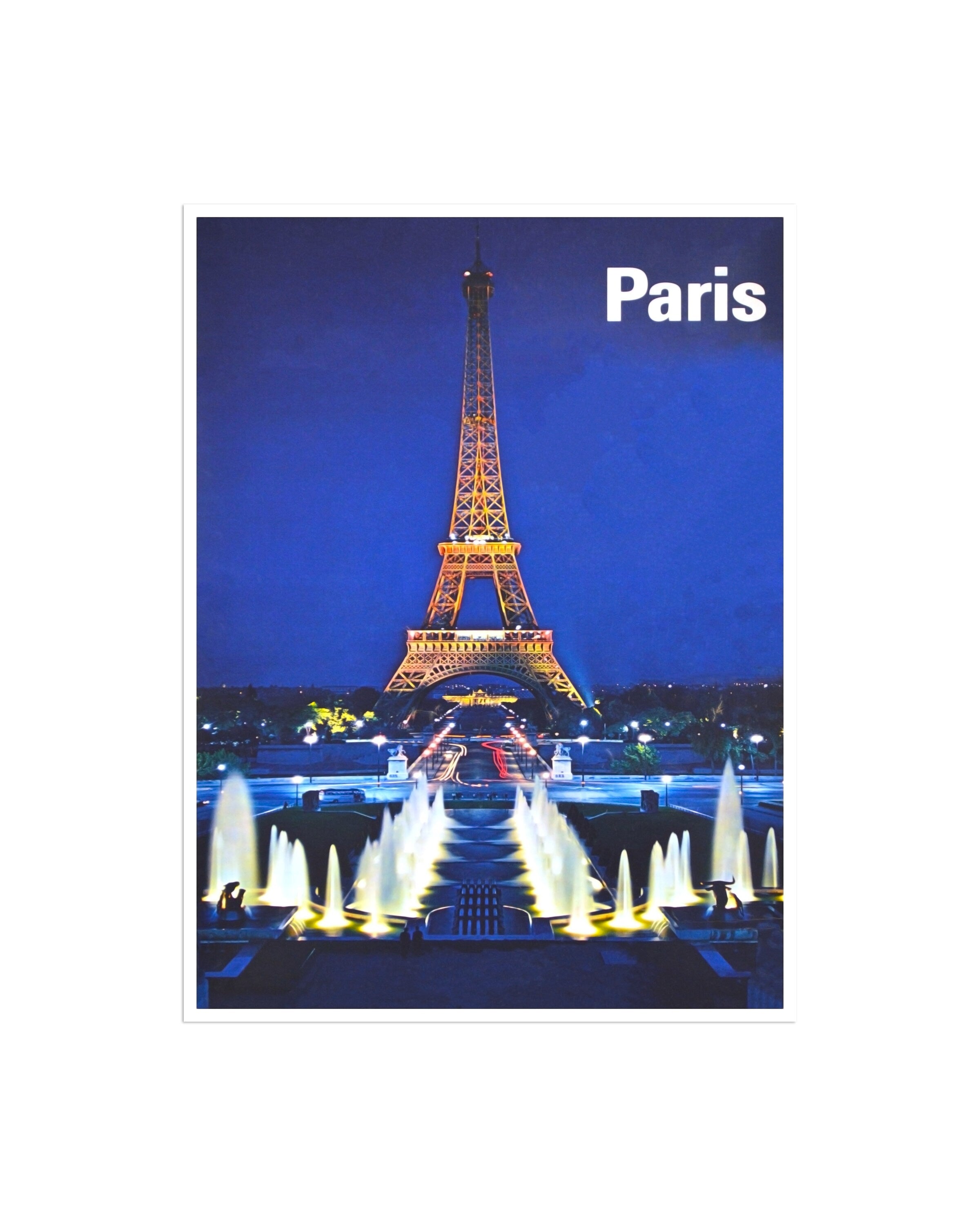 Vintage Paris France Travel Poster Retro Art Decor Print (H539)