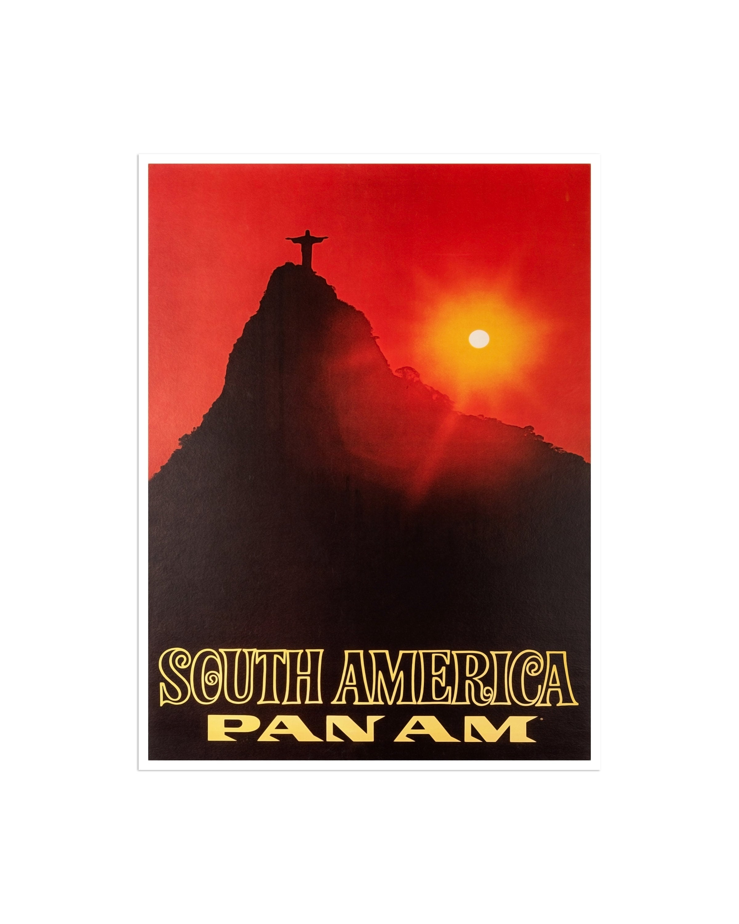 Retro Decor South America Travel Art Home Decor Sports Wall Art Print (H553)