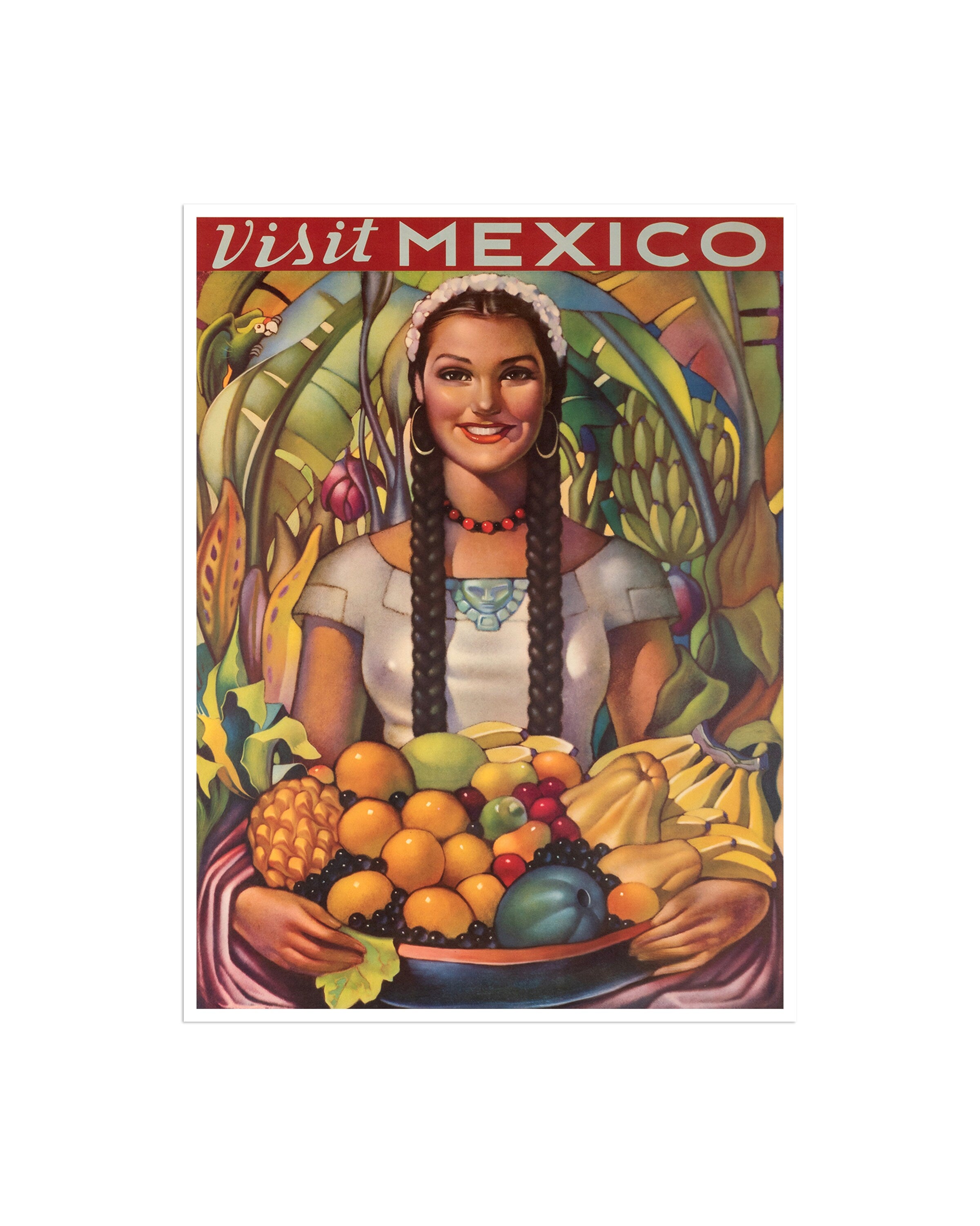 Art Mexico Travel Print Mexican Vintage Poster (XR2067)