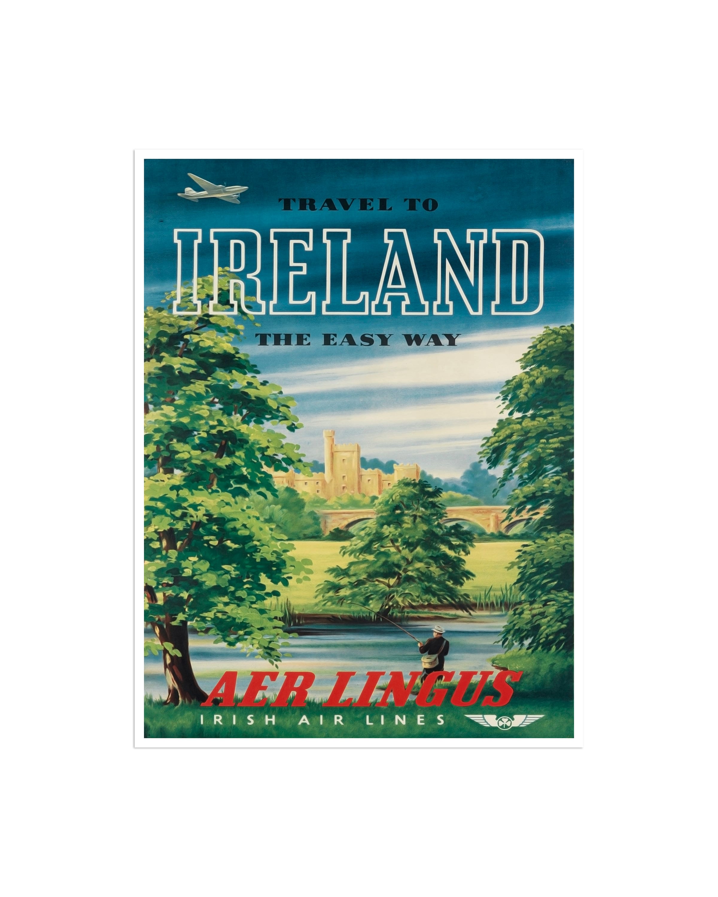 Ireland Travel Poster Irish Decor Wall Art Print (XR1732)