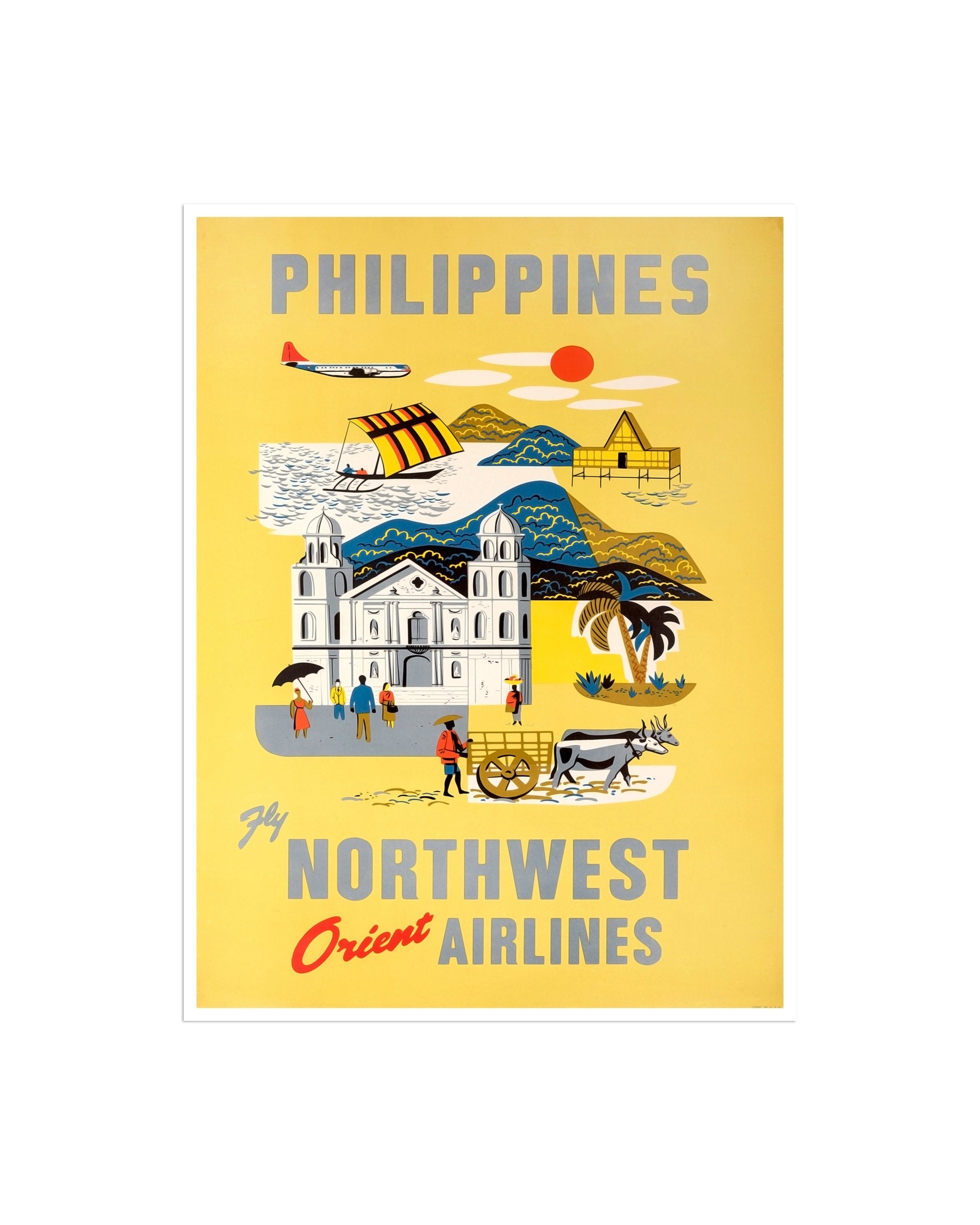 Philippines Travel Poster Art Print Home Decor (XR2157)