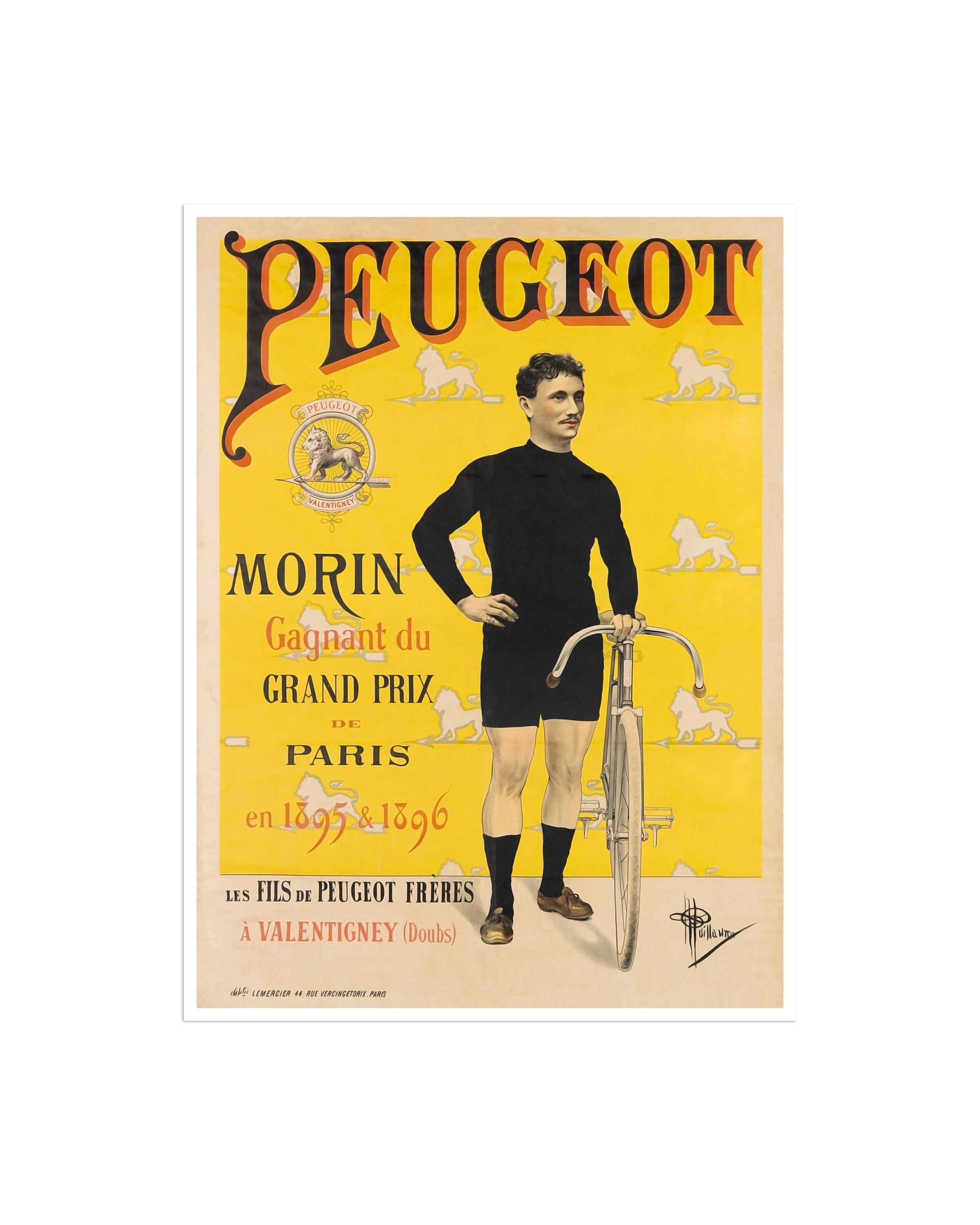 Bicycle Decor Cycling Poster Retro Bike Art Vintage Print (H584)