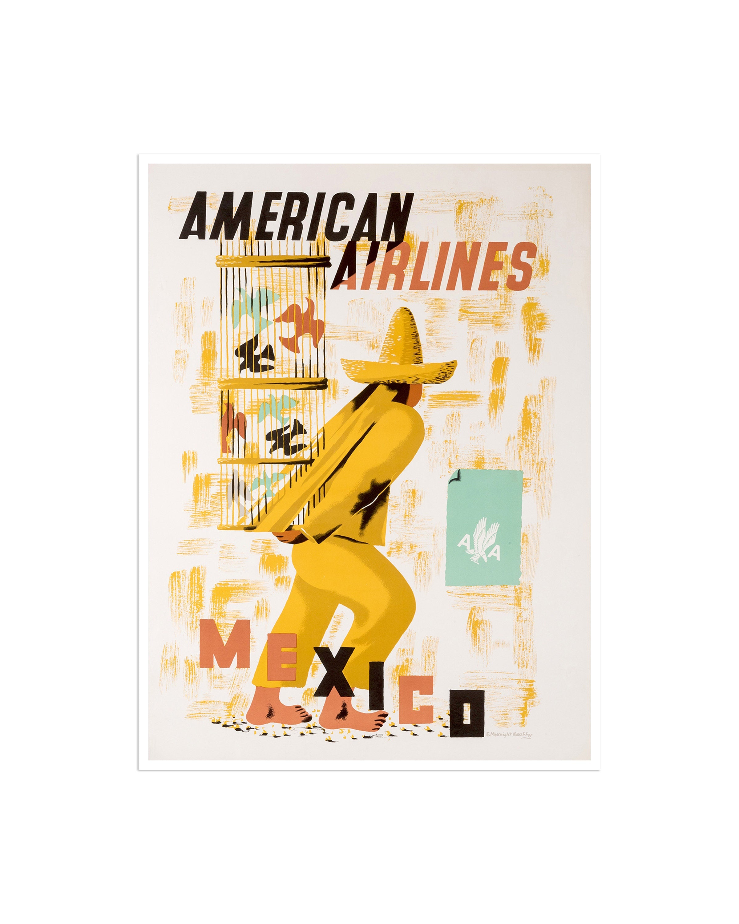 Mexico Art Print Mexican Travel Poster Home Decor (XR2098)