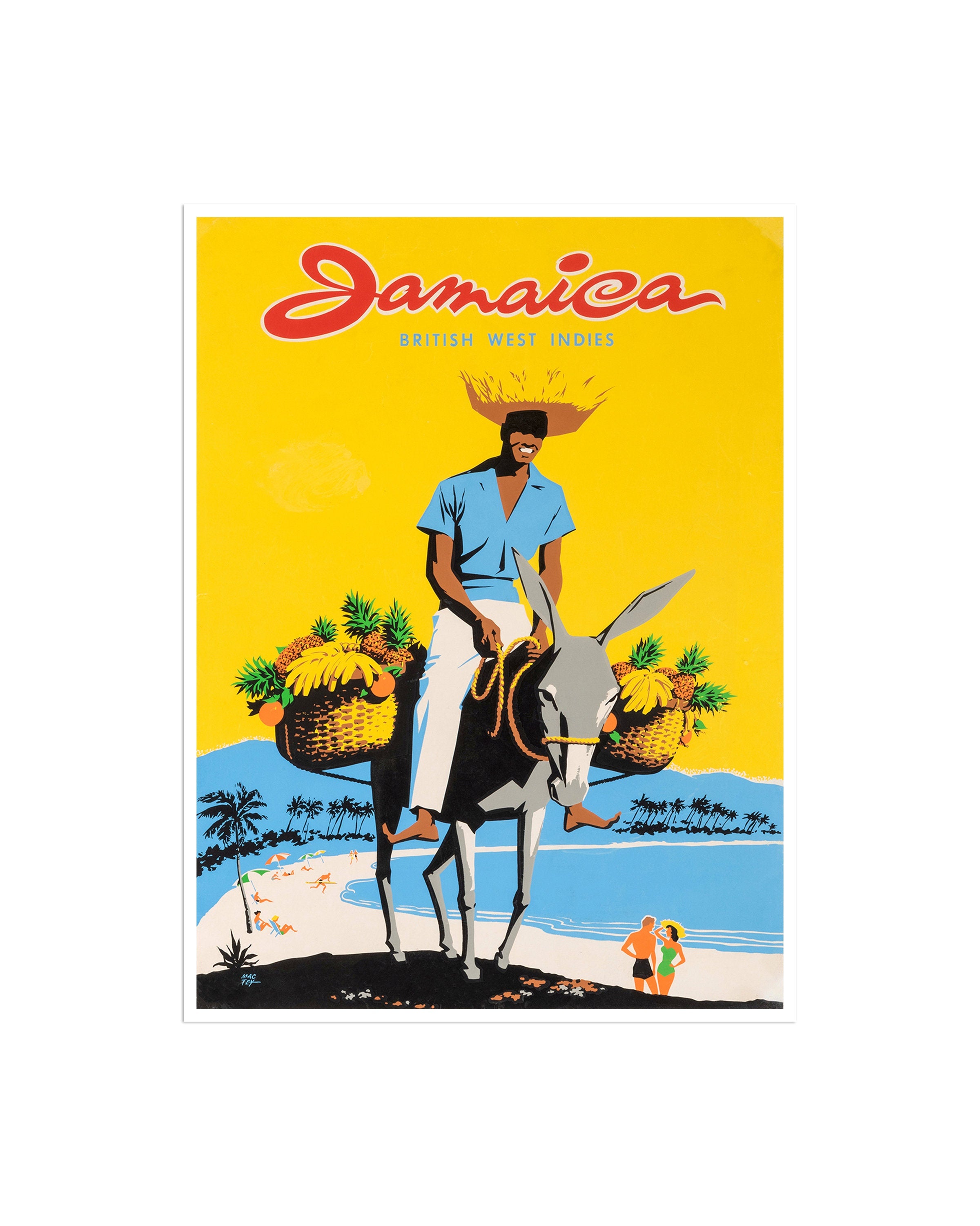 Travel Art Jamaica Print Advertising Poster (XR2443)