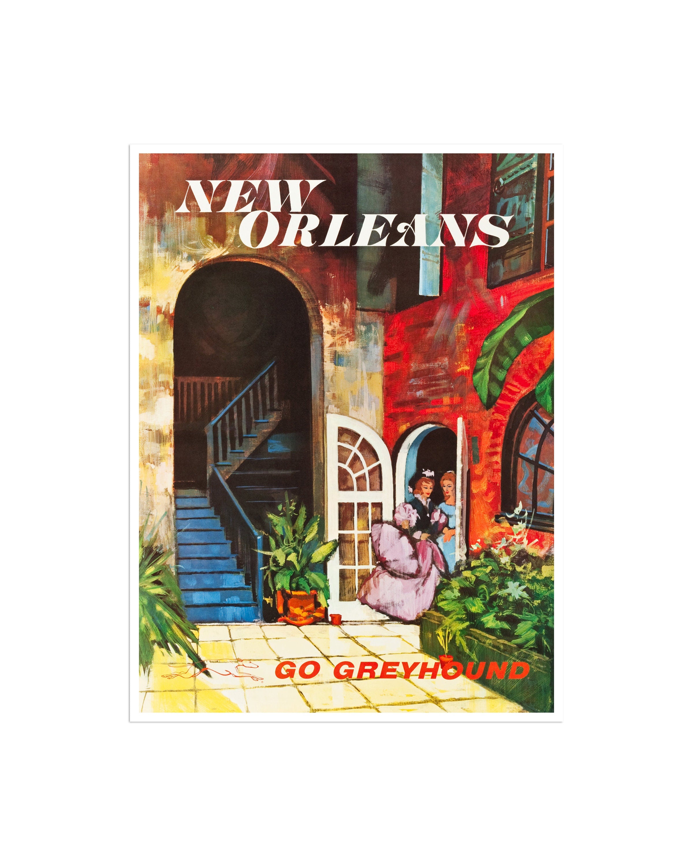 New Orleans Art Travel Poster Wall Print Home Decor (XR2333)