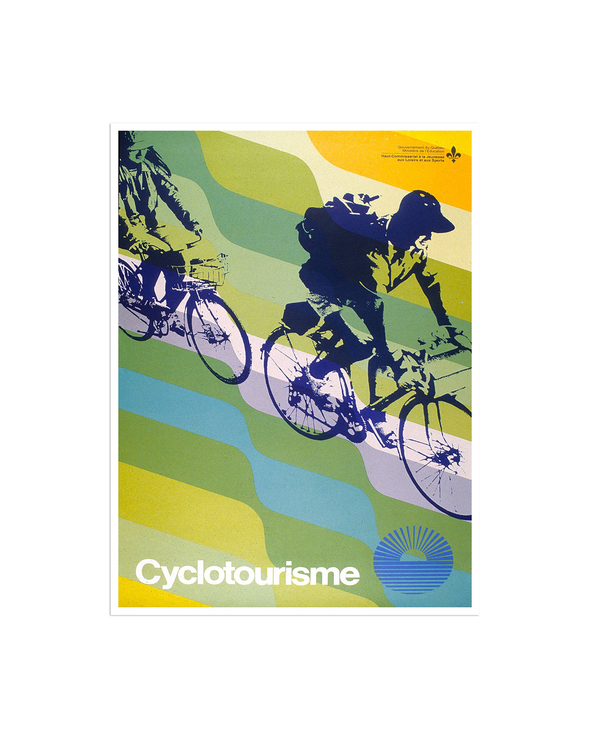 Retro Biking Poster Vintage Cycling Decor Bicycle Art (H308)