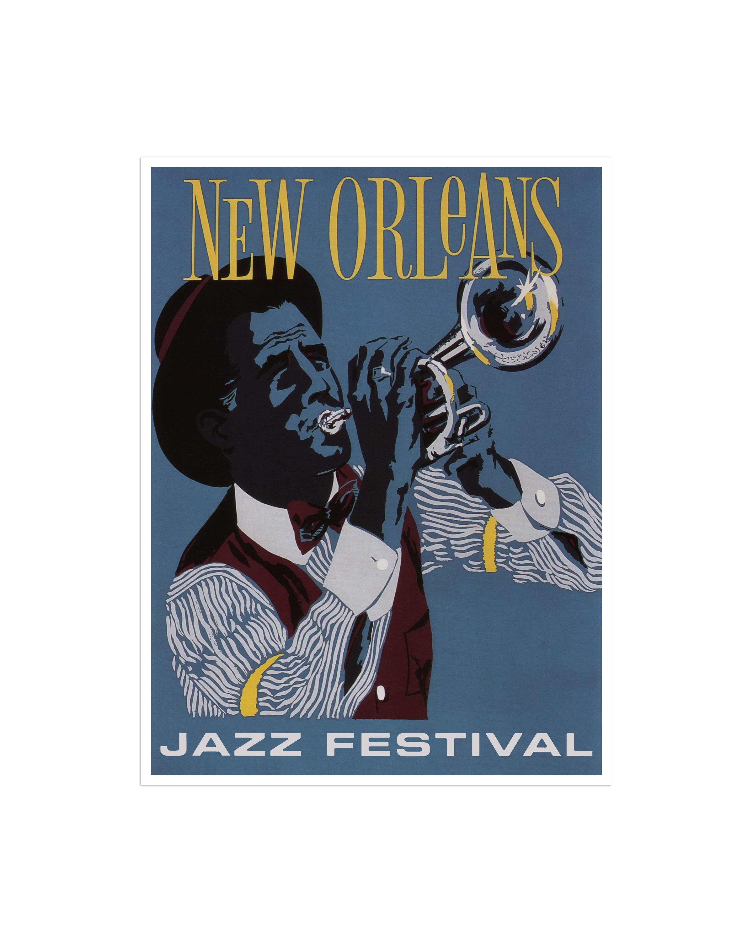 New Orleans Retro Poster Jazz Travel Art Home Decor Print (zt493)