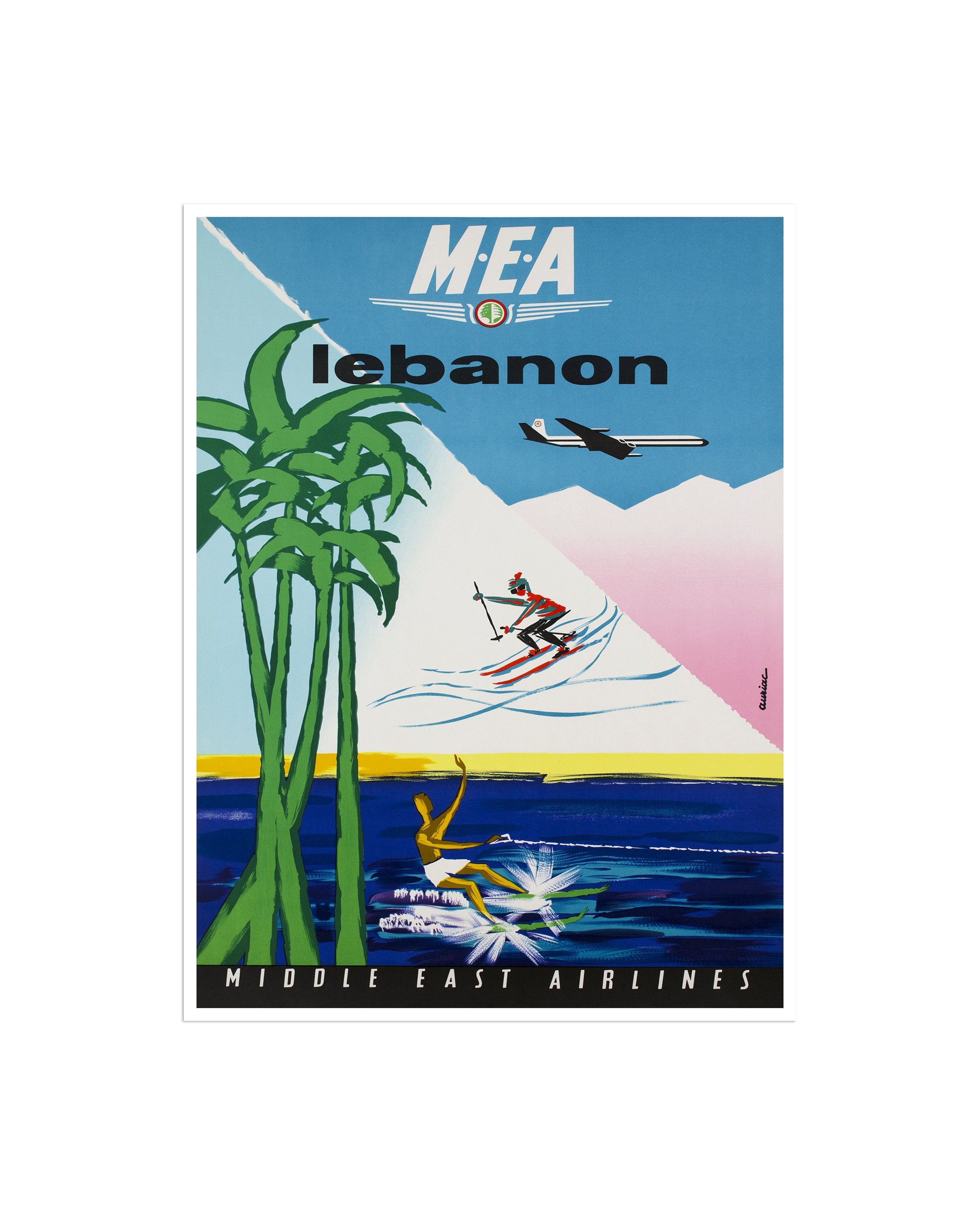 Lebanon Travel Poster Vintage Wall Art Home Decor (XR2640)