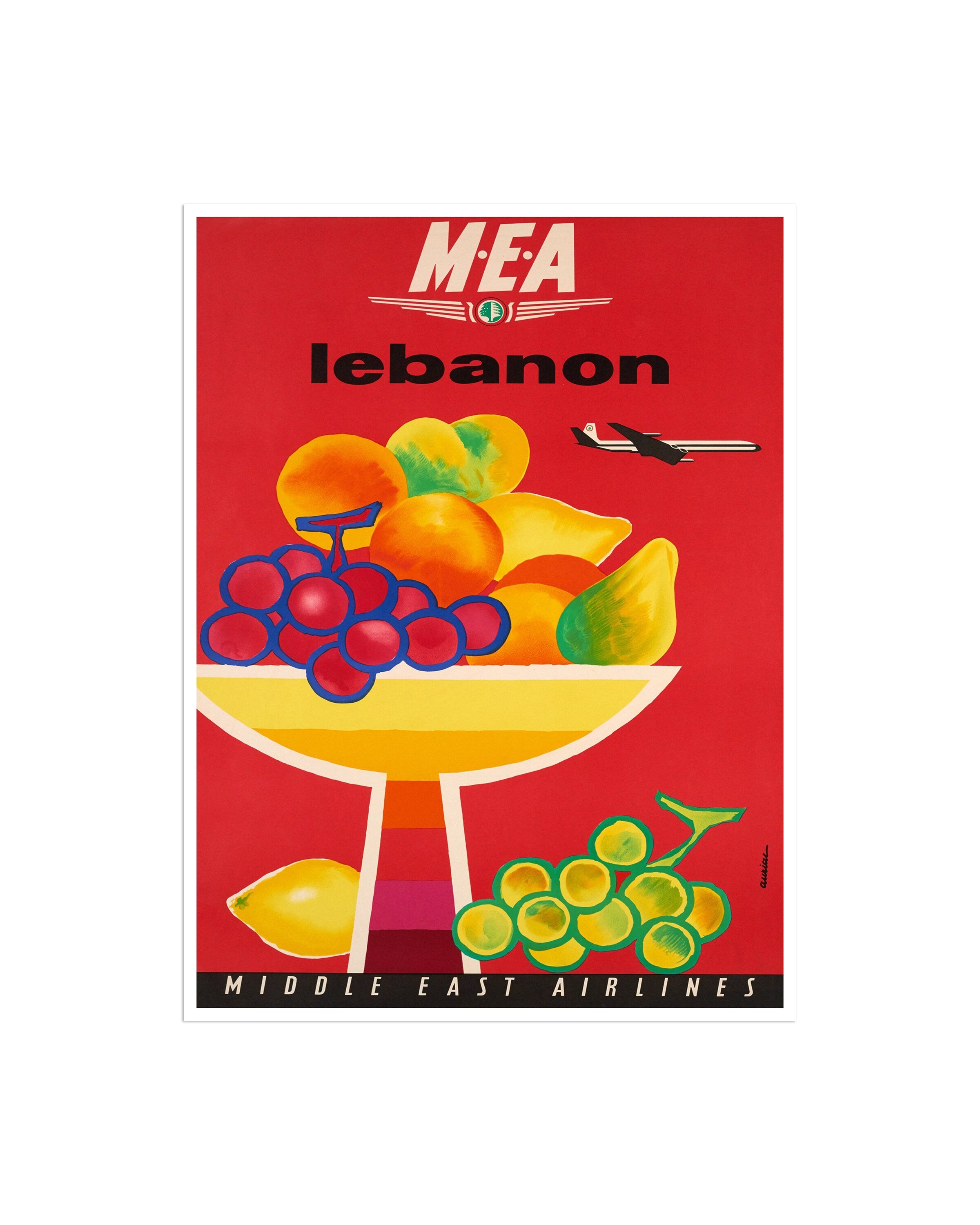 Lebanon Wall Art Travel Poster Vintage Home Decor (XR2665)