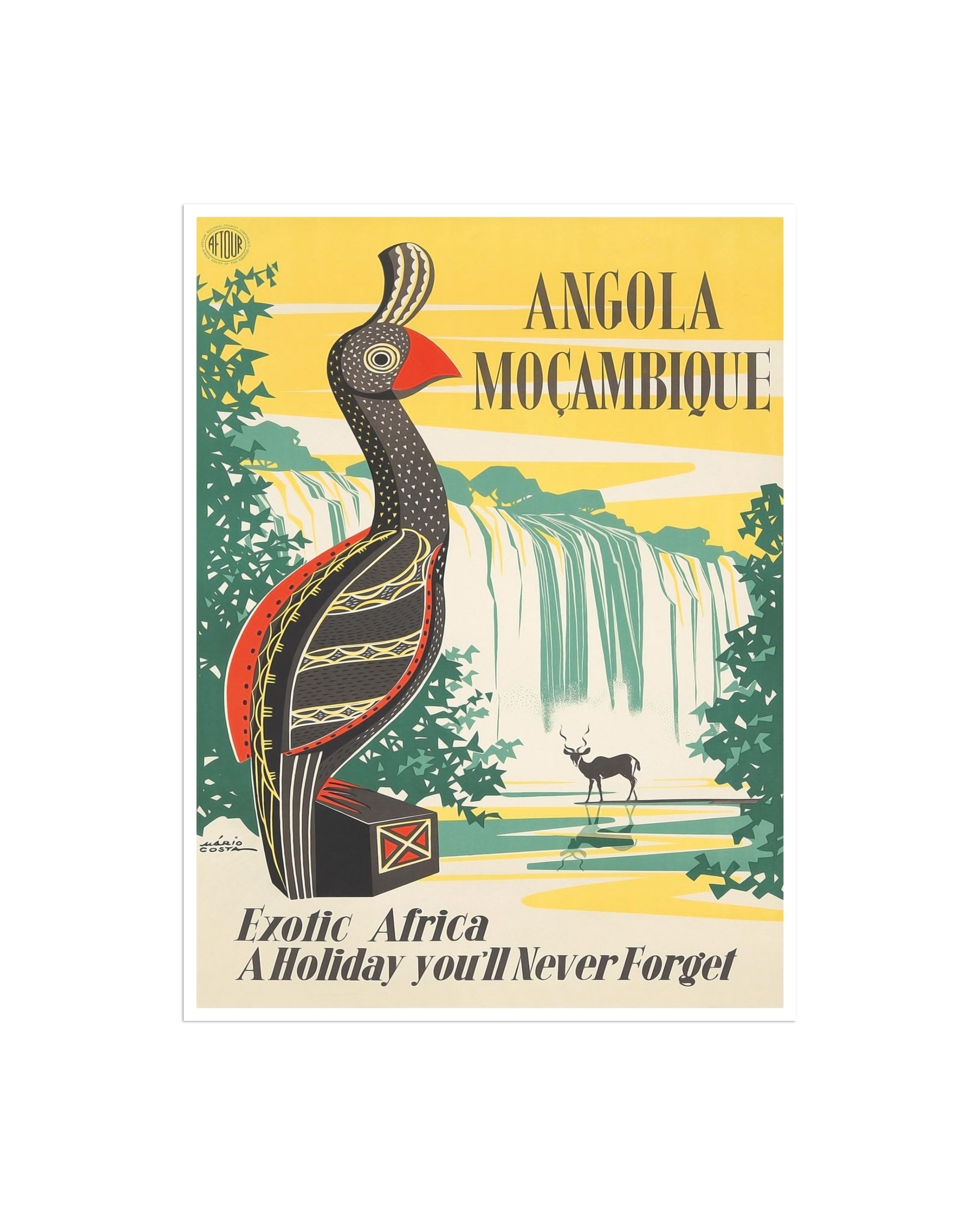 Angola Travel Poster