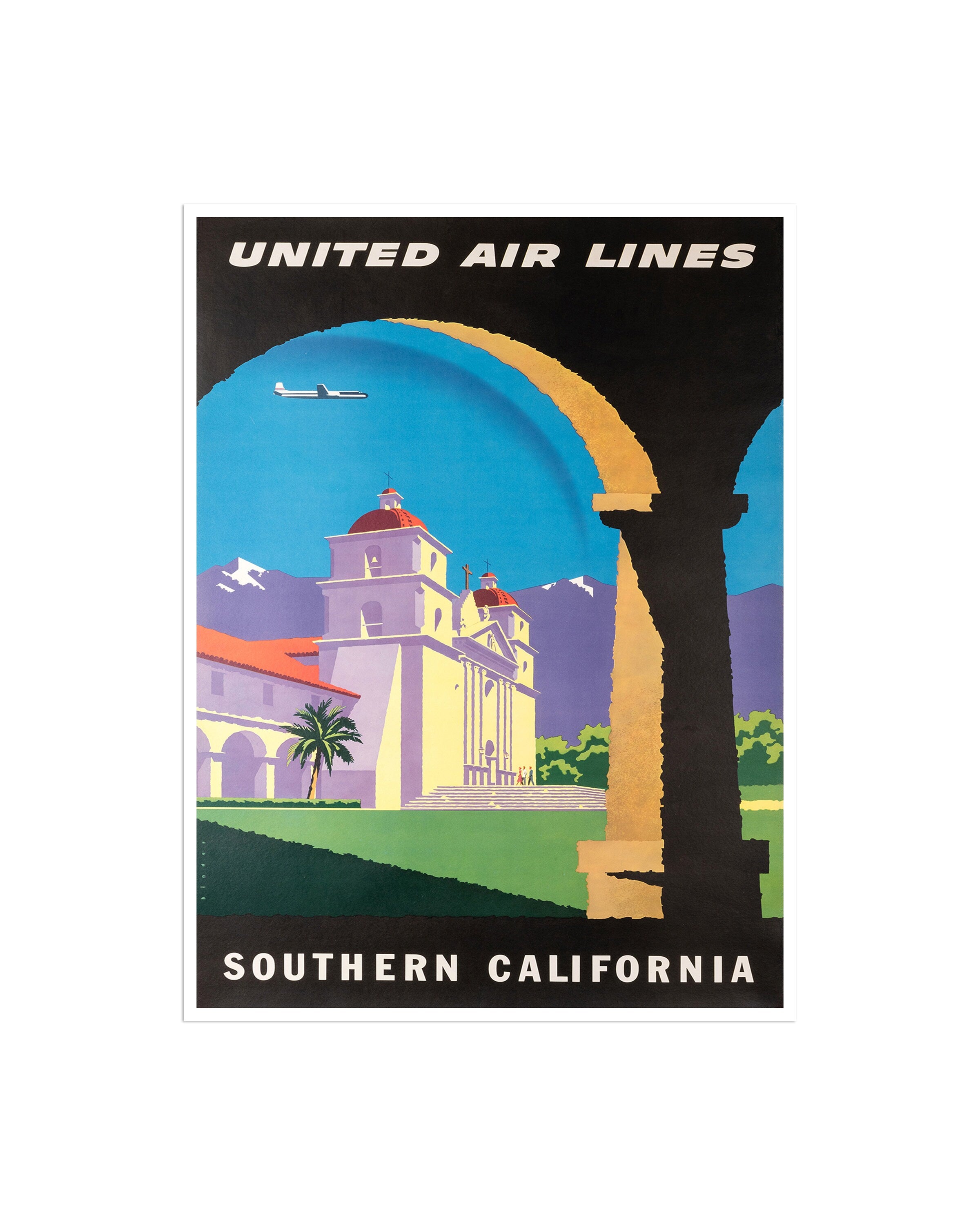 Southern California Poster Travel Art Home Decor Print (XR2532)