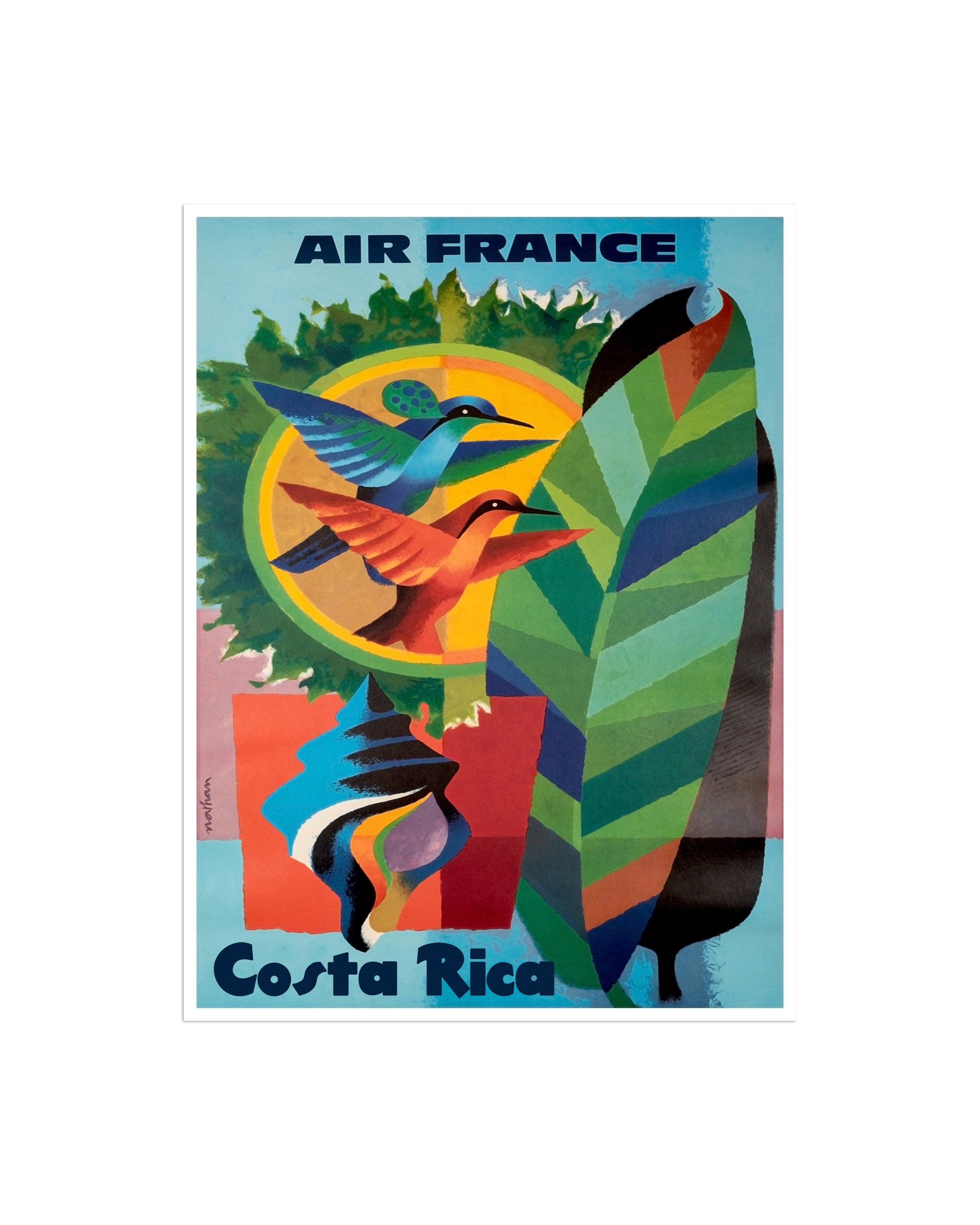 Costa Rica Poster Travel Art Home Decor Print (XR2769)