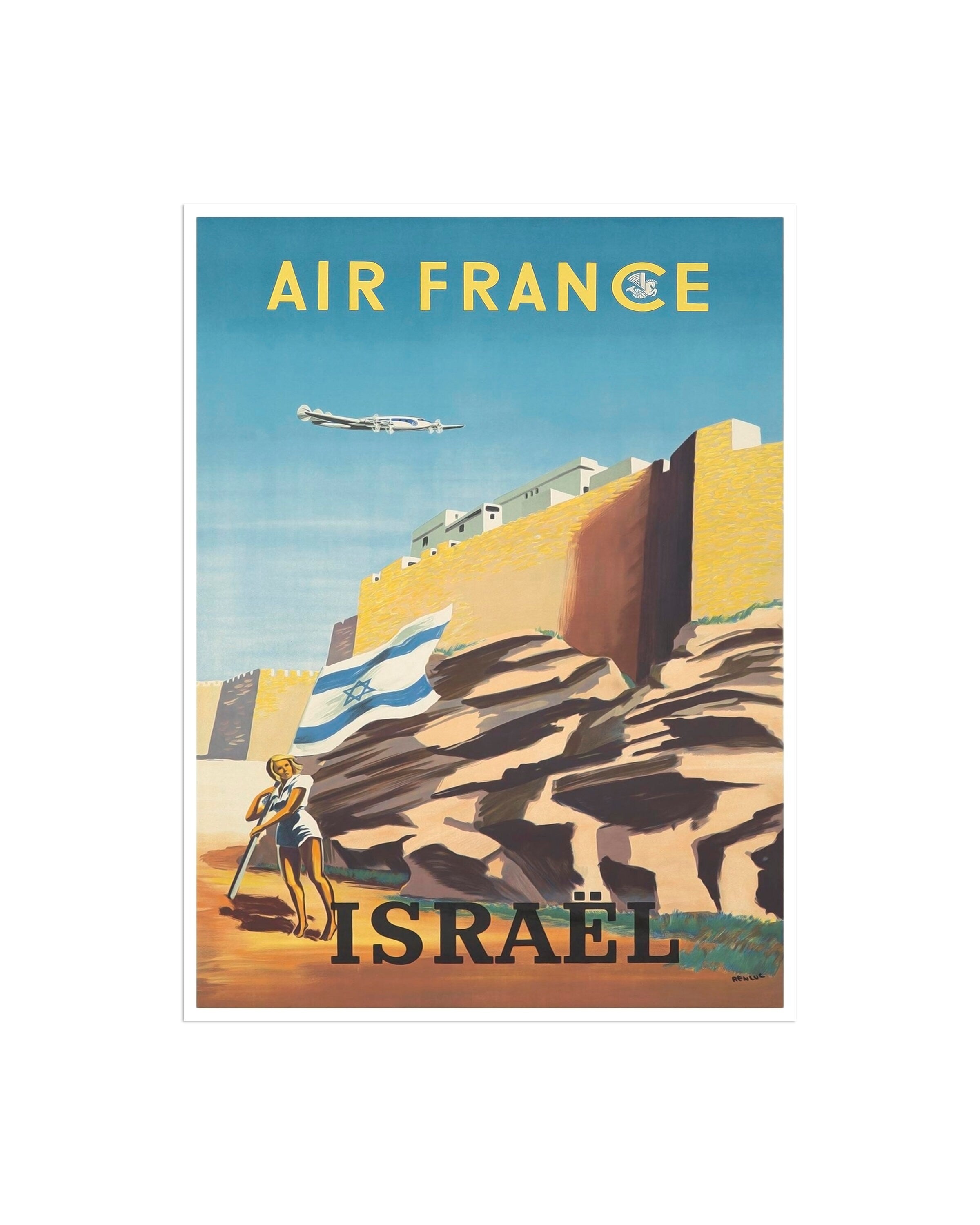 Israel Art Vintage Travel Poster Print Home Wall Decor (XR2578)