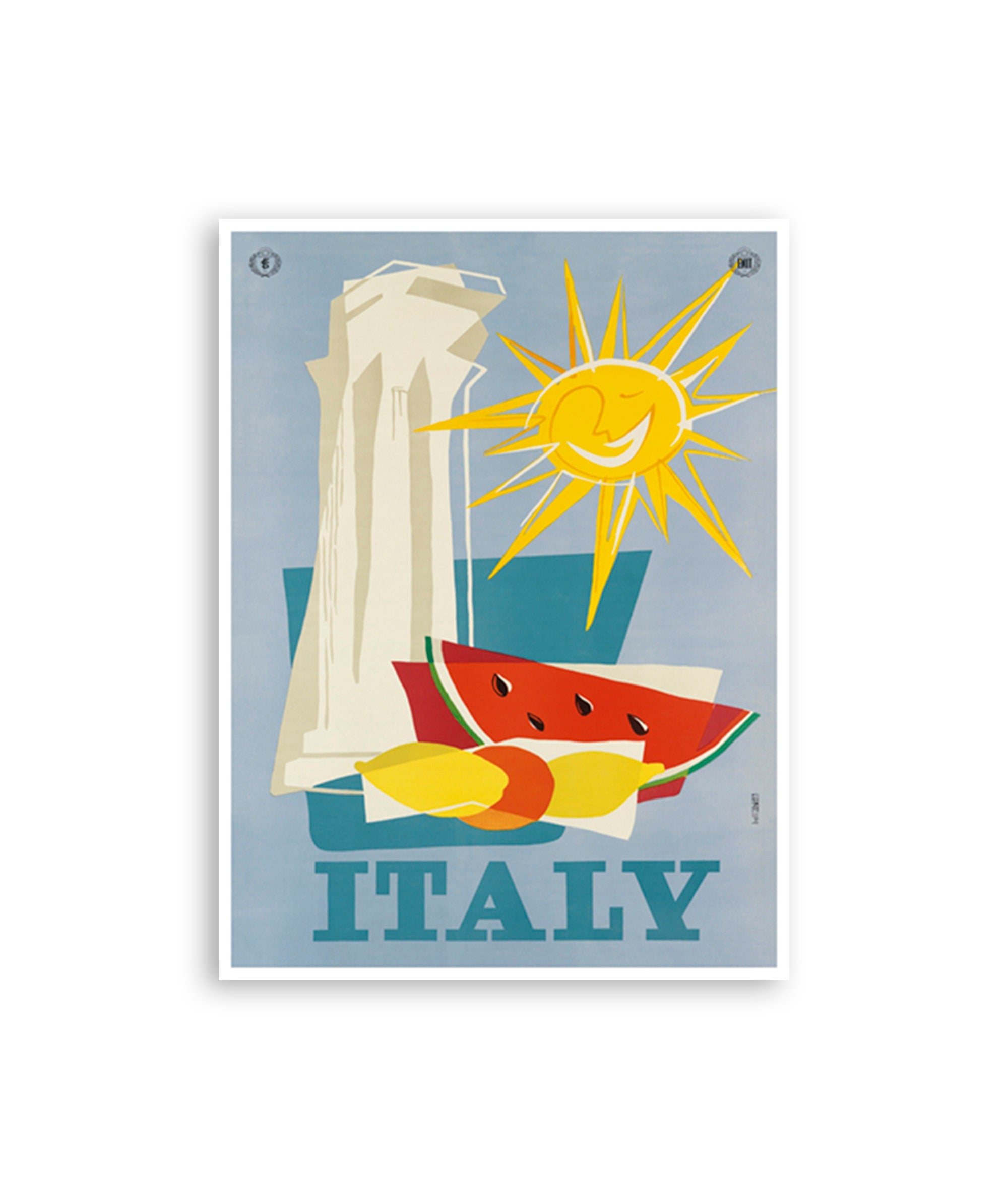 Italian Poster Wall Art Italy Travel Print (XR2755)