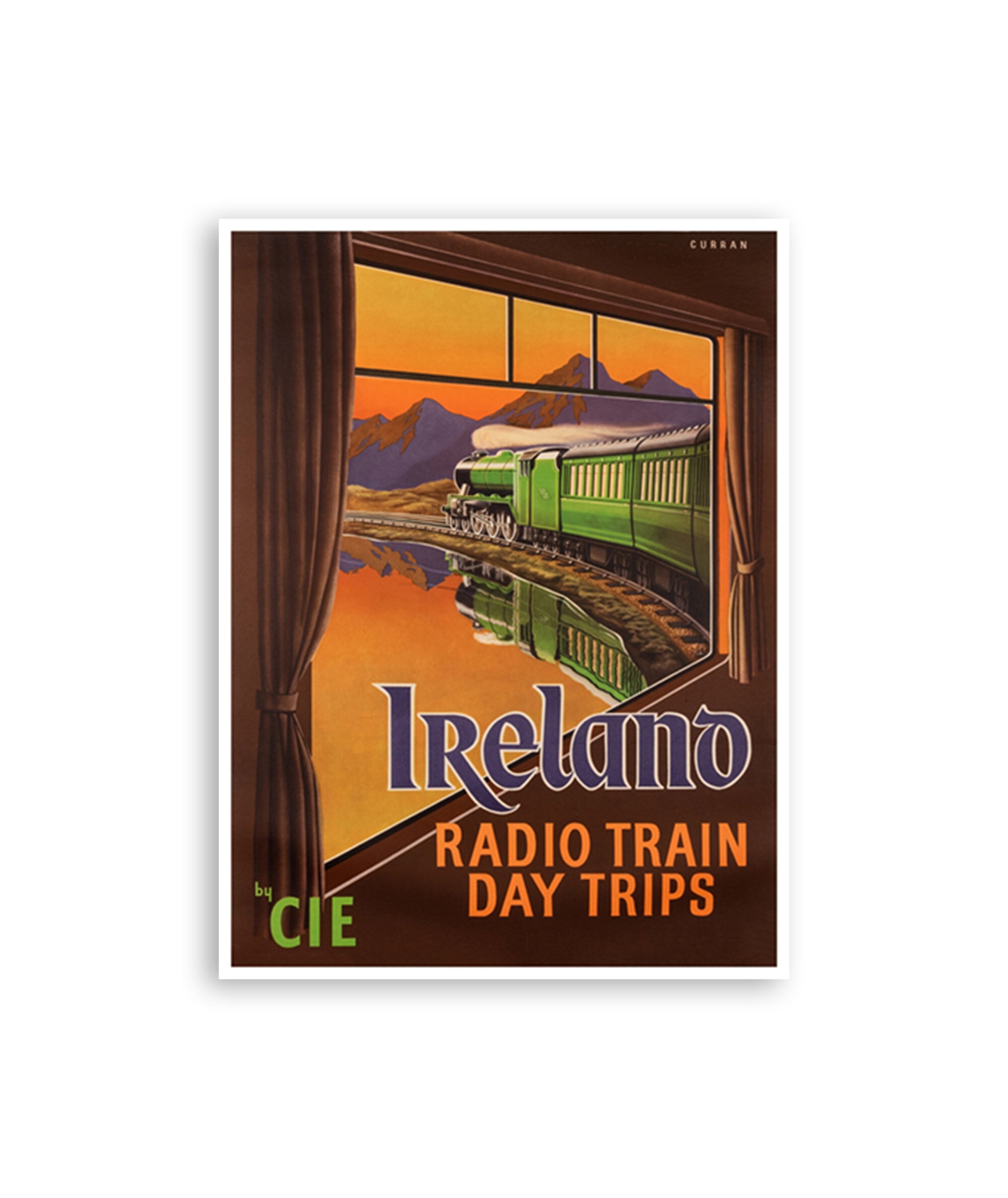 Ireland Travel Poster Irish Decor Wall Art Print (XR2832)