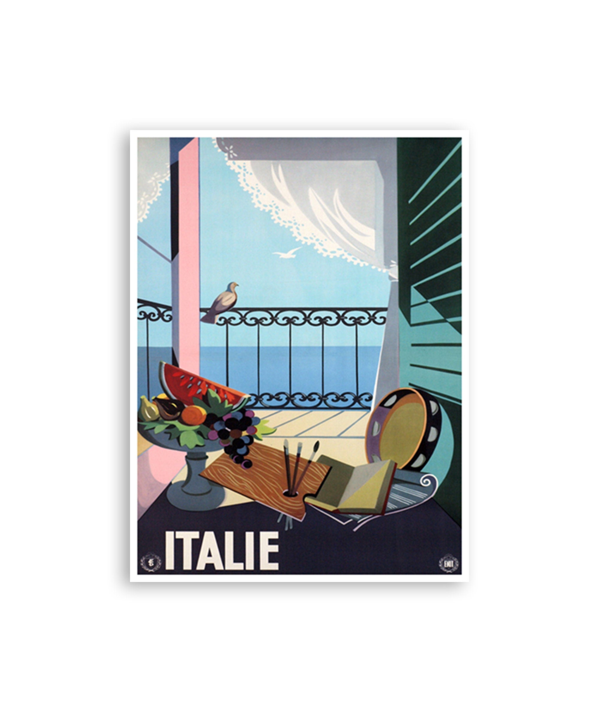 Italy Travel Poster Italian Wall Art Print (XR2908)