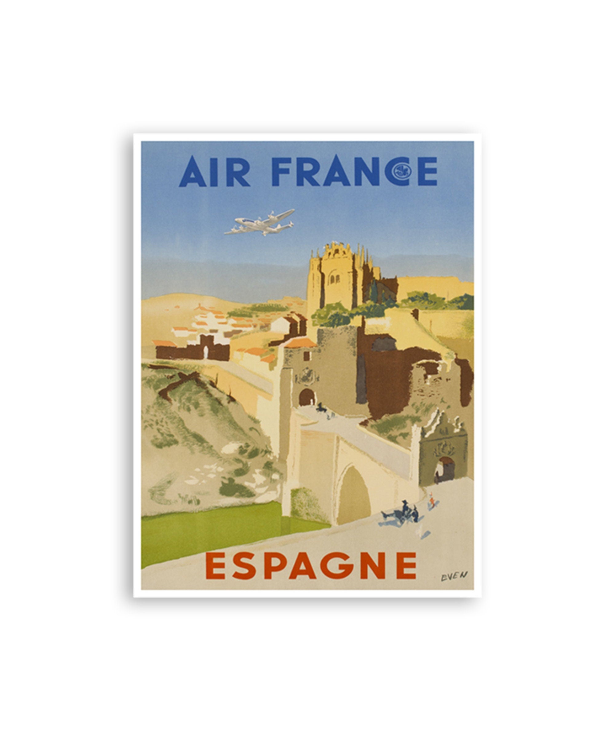Spain Wall Art Print Travel Poster Spanish Home Decor (XR3016)