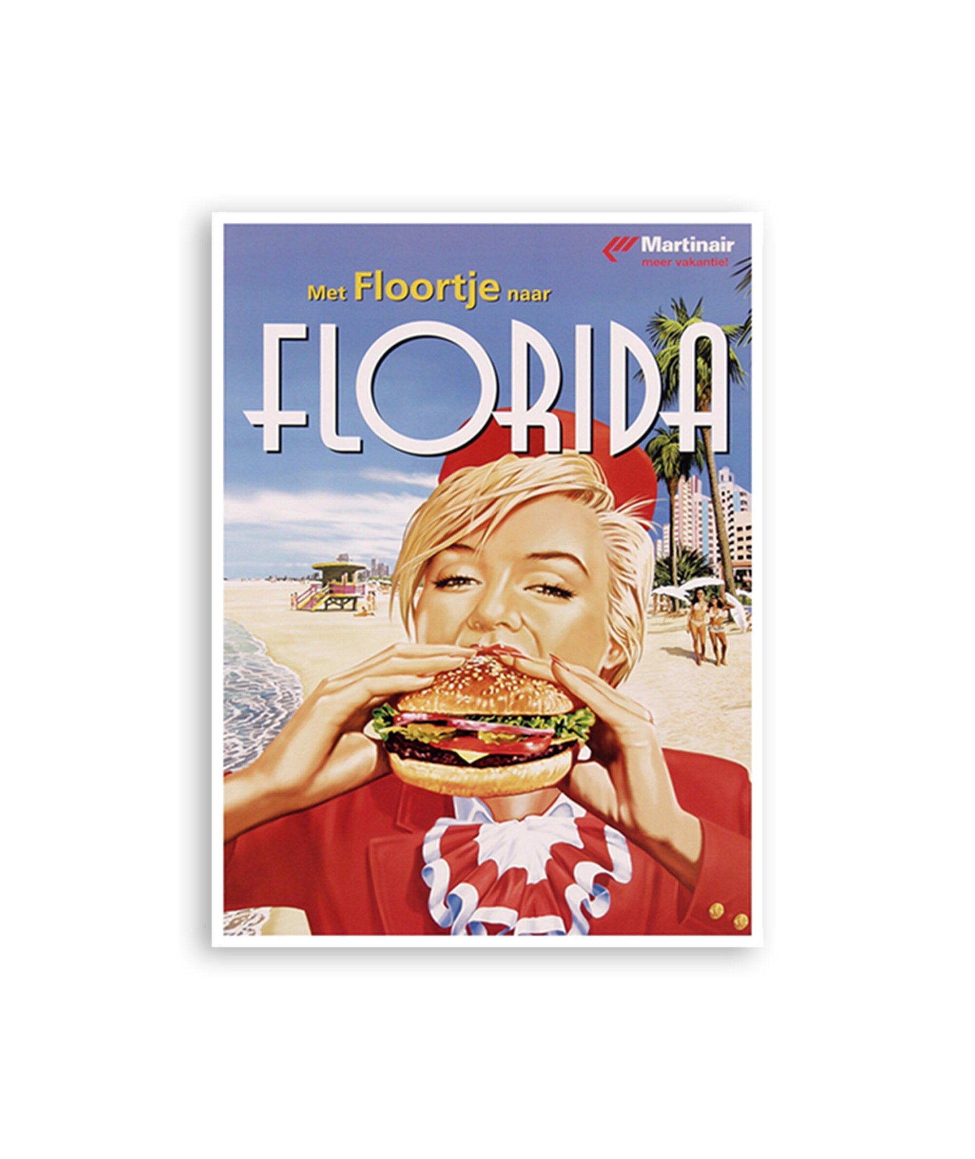 Florida Travel Poster Art Wall Decor Retro Print  (XR3017)