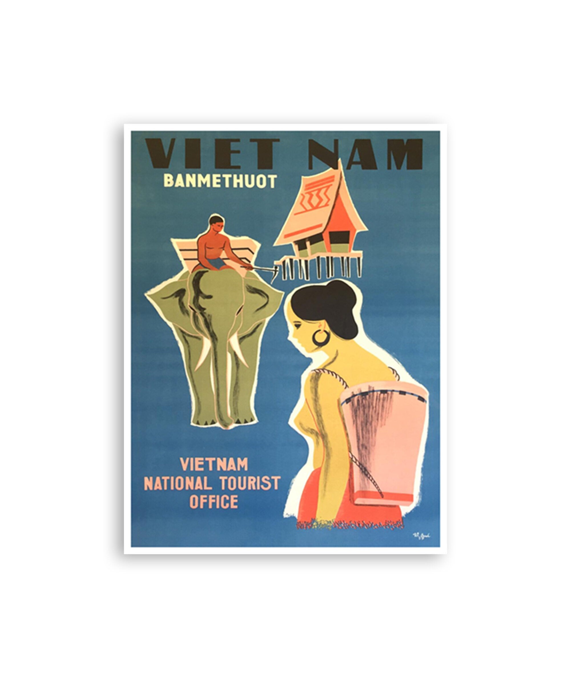 Vietnam Wall Art Travel Poster Print Asian Home Decor (XR2931)