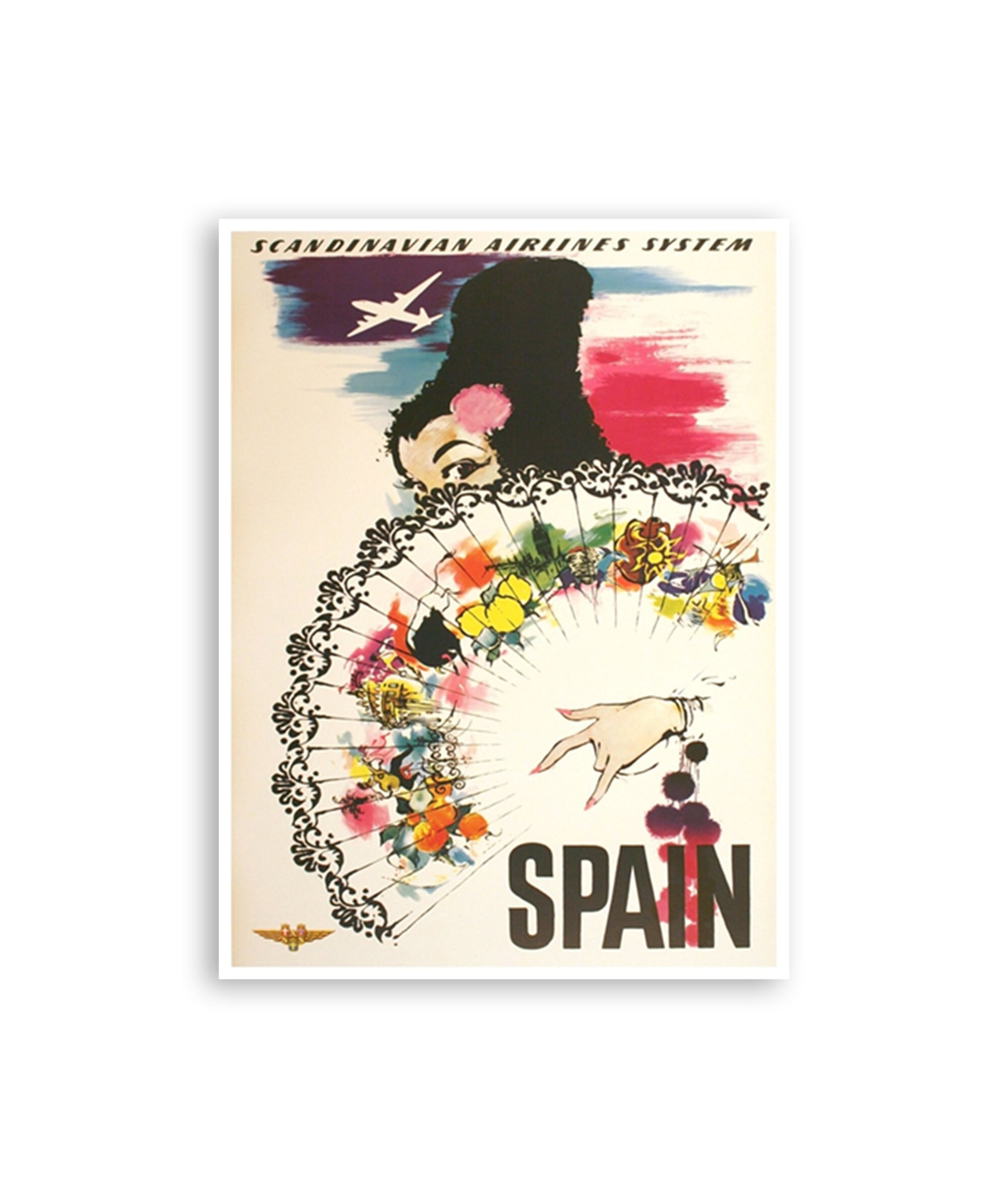 Travel Poster Spain Art Print Spanish Vintage Home Decor (XR1581)
