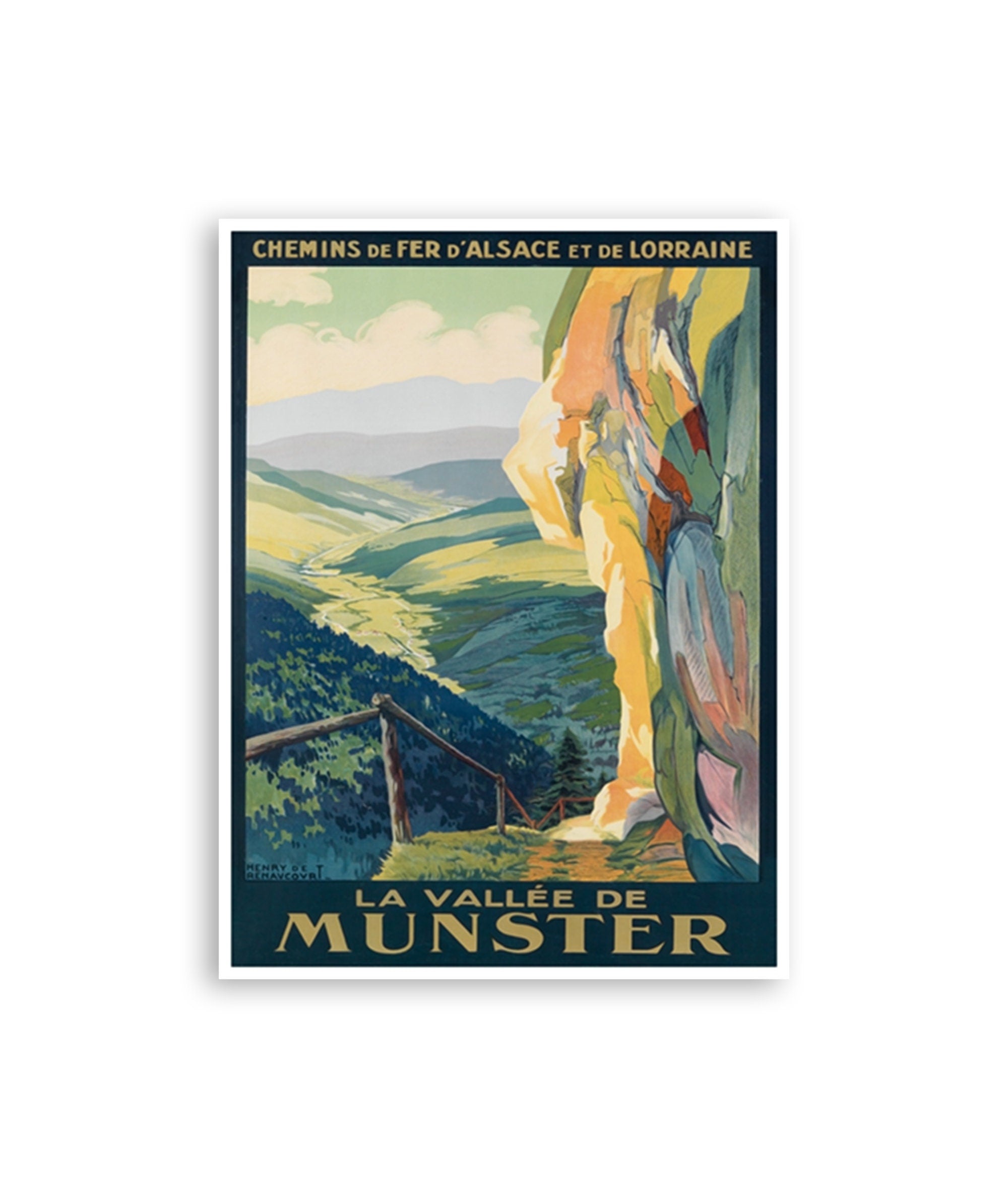 Munster Art Germany Travel Poster Sports Retro Decor Vintage Print (H843)