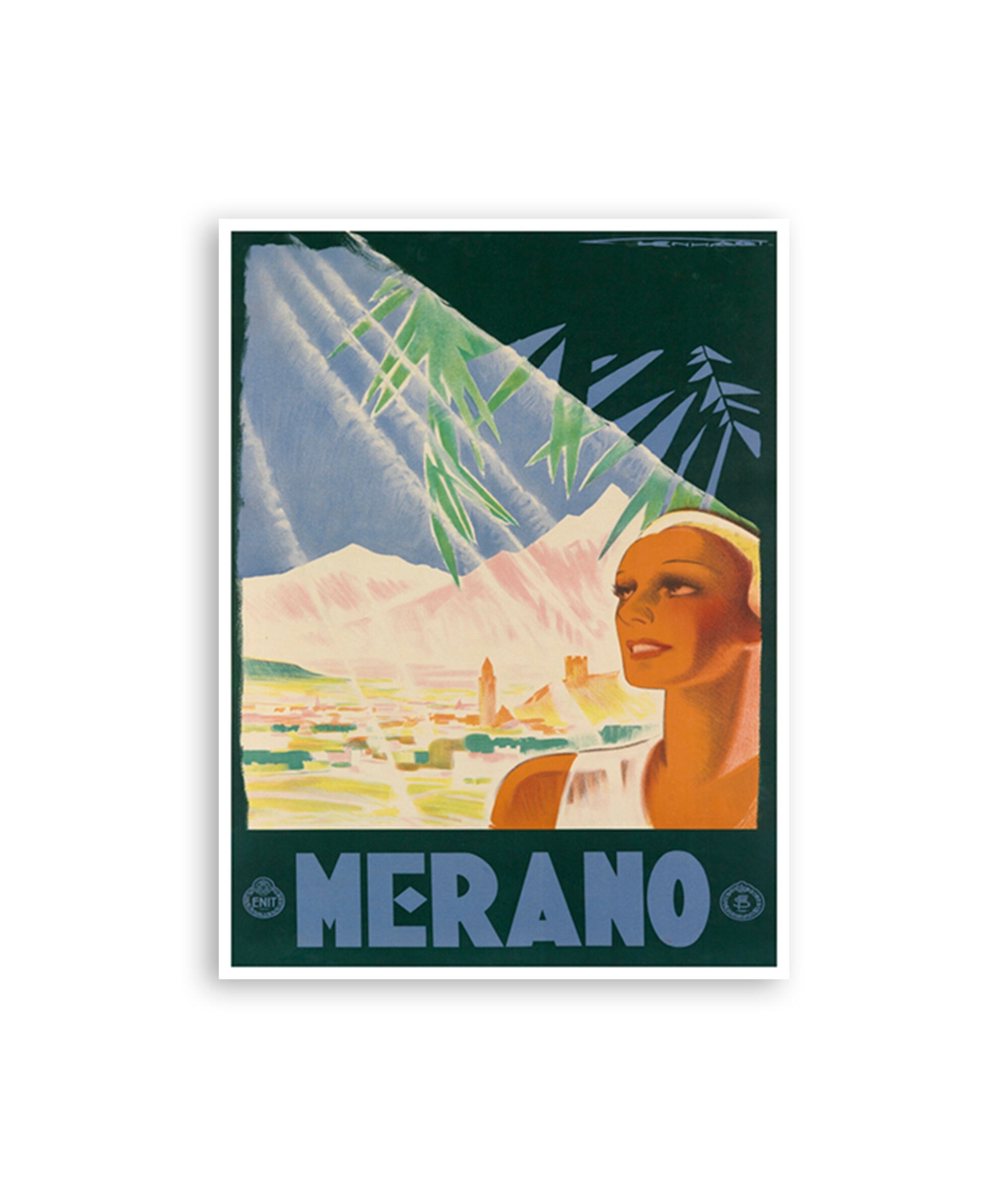 Merano Italy Poster Travel Art Print Vintage Home Decor (XR2923)