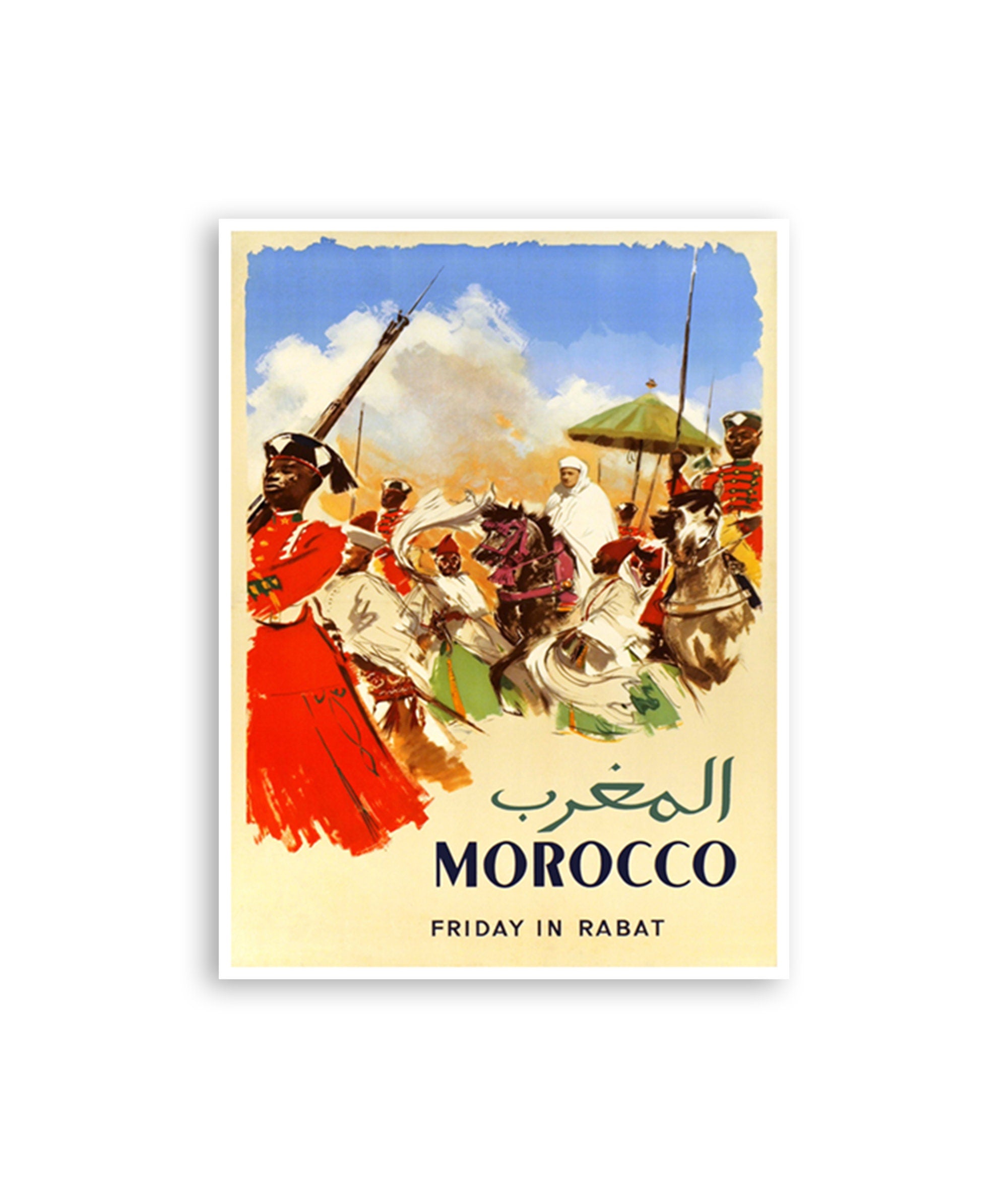 Morocco Travel Art Poster Africa Print Home Decor (XR3021)