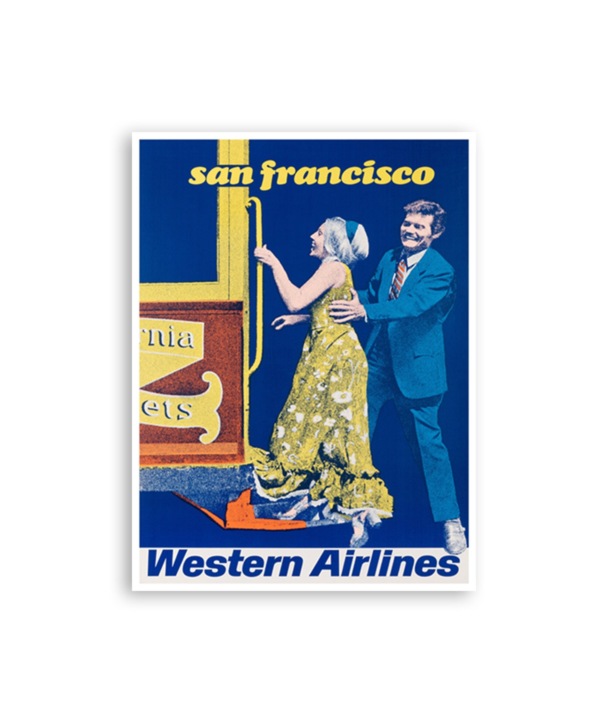 San Francisco Art Travel Poster California Print (H878)