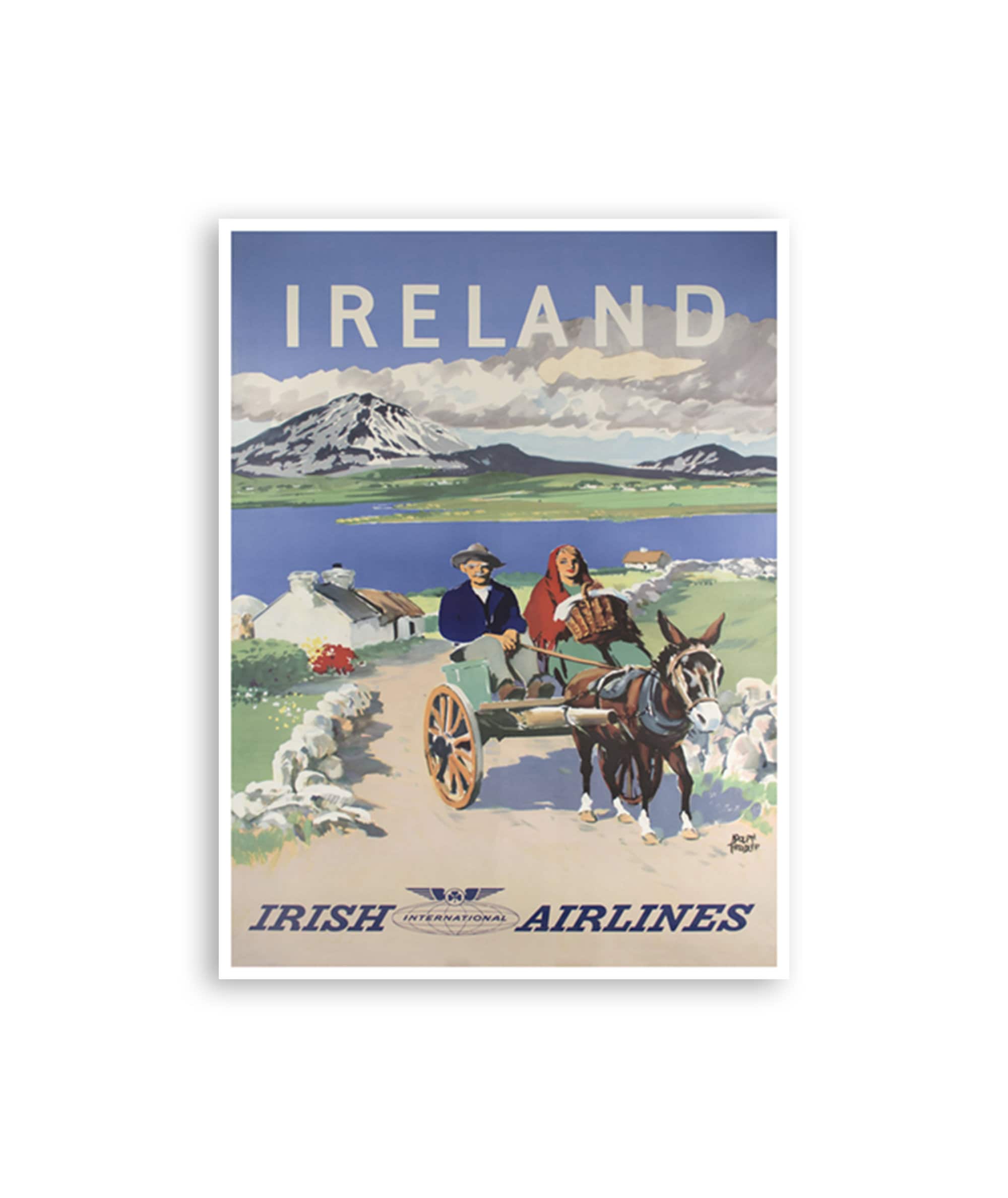 Ireland Wall Art Travel Poster Irish Print (XR3075)