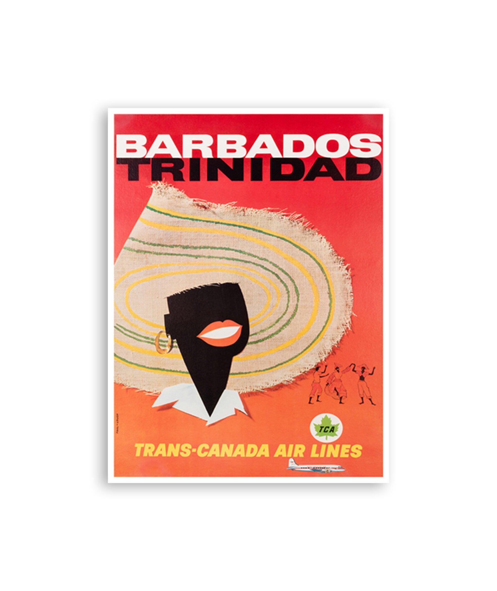 Barbados Art Caribbean Art Print Trinidad Travel Poster Home Decor (XR2890)